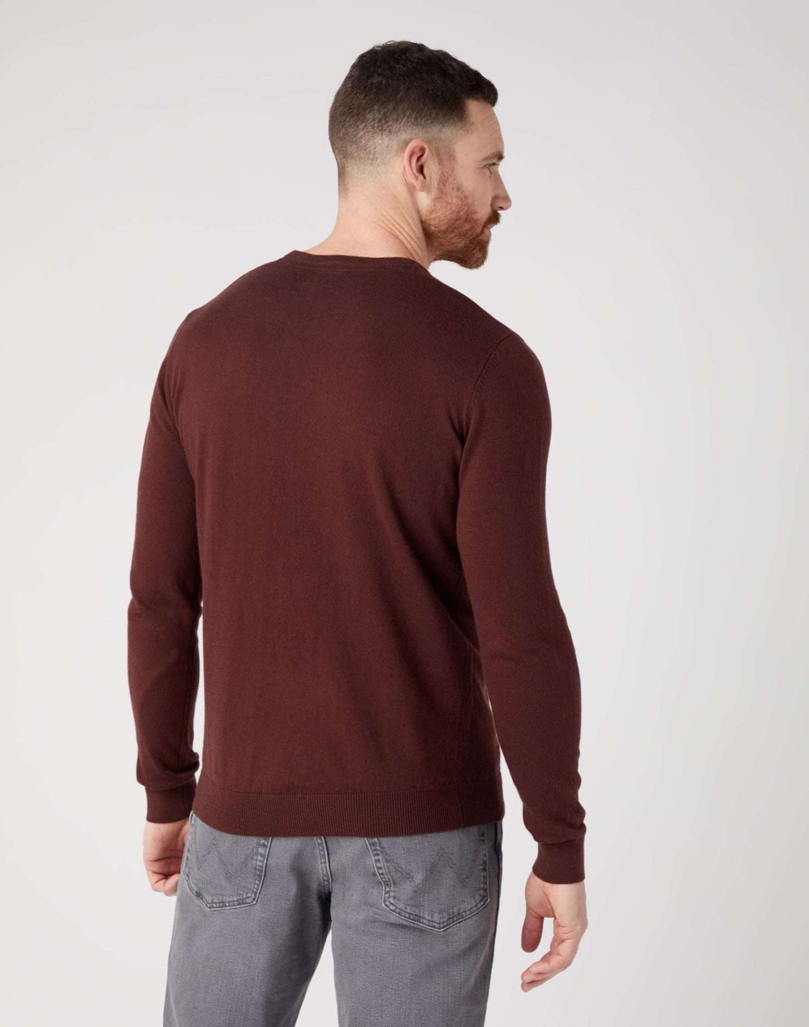 Crewneck Knit en Dahlia Pull Wrangler   