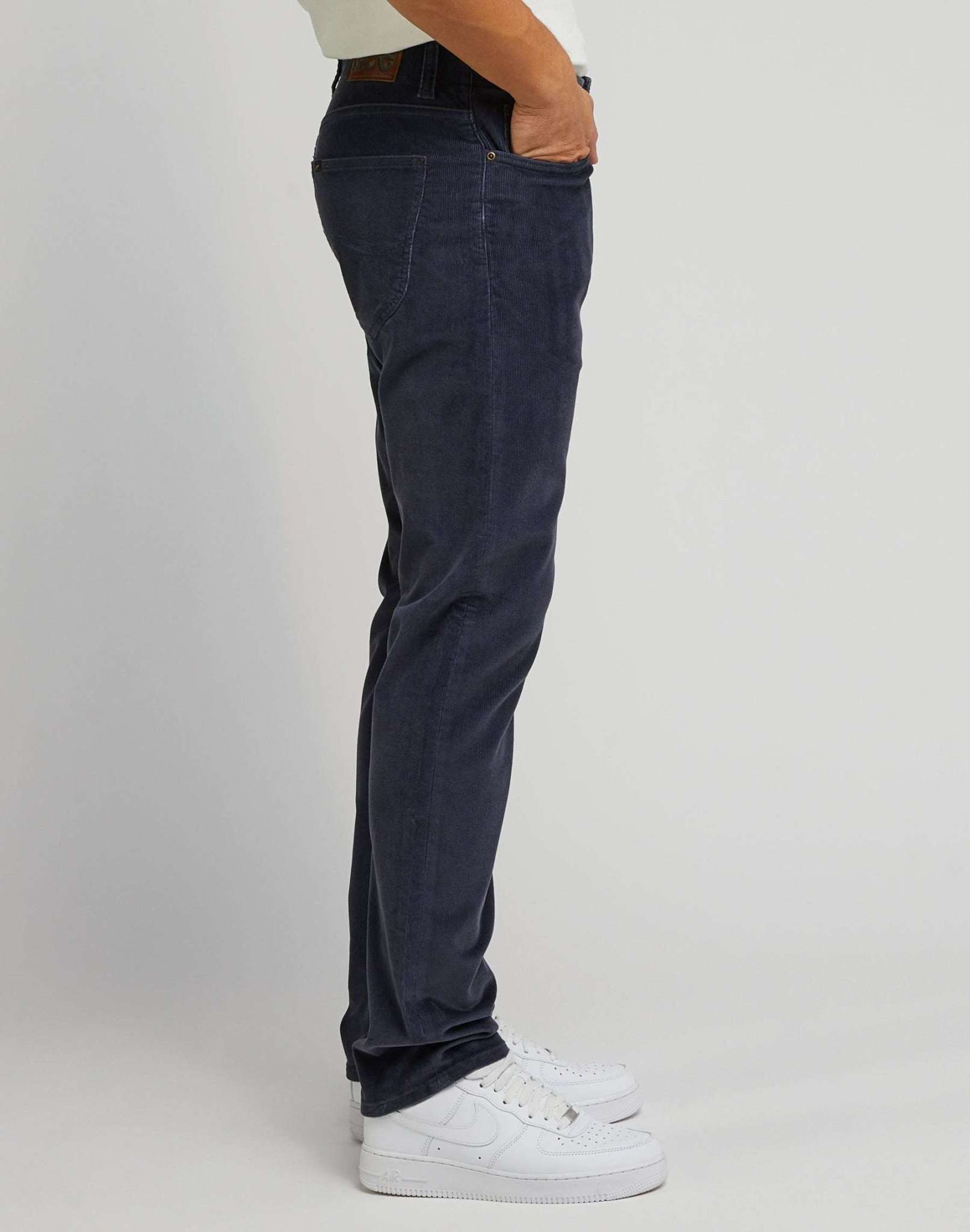 Slim Fit MVP en pantalon Dusty Navy Lee   