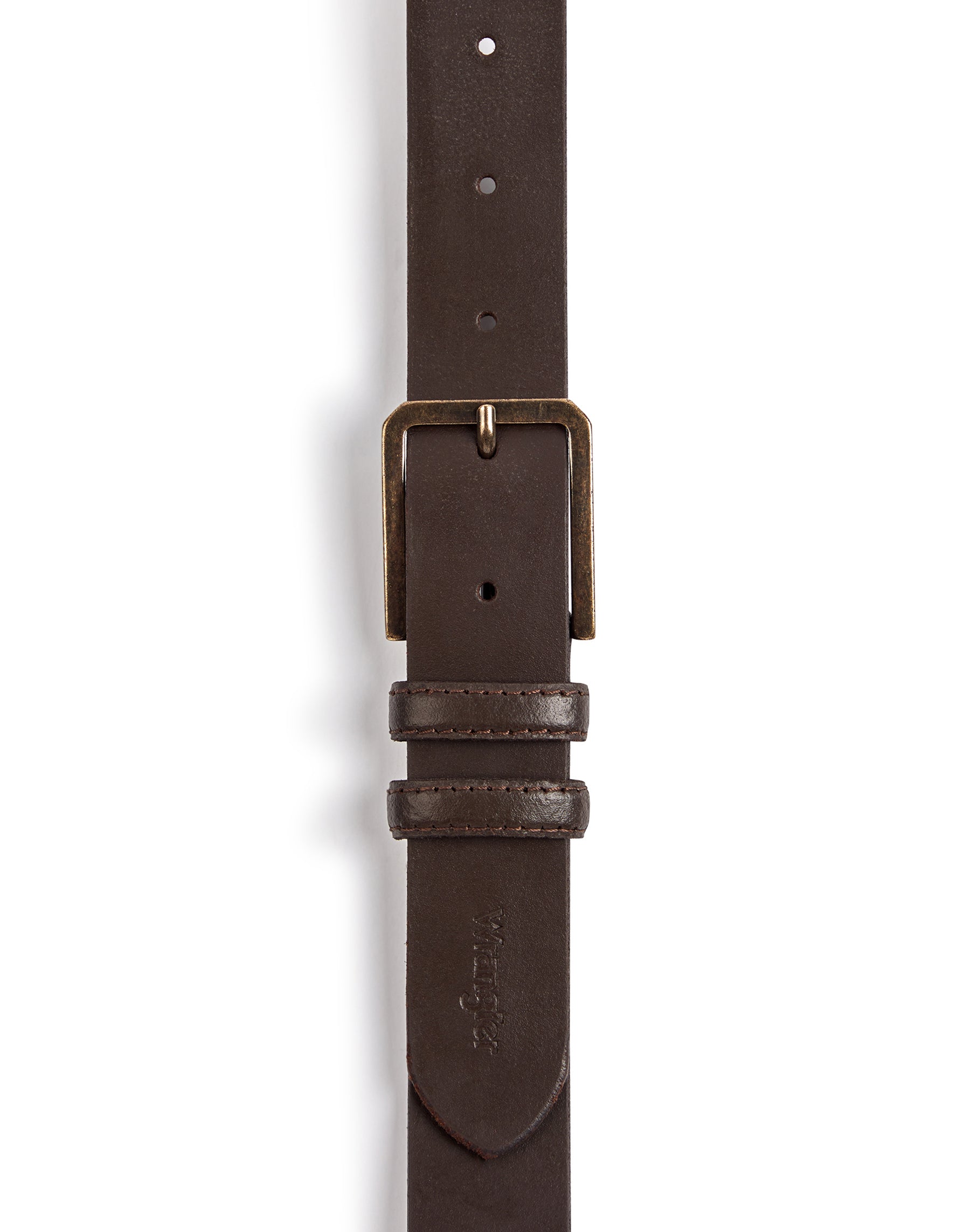 Slim Belt in Brown Ceinture Wrangler   