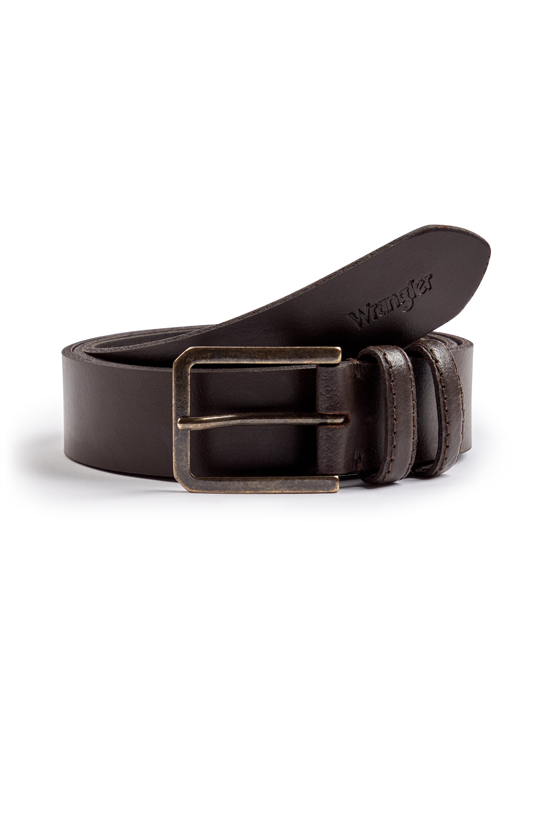 Slim Belt in Brown Ceinture Wrangler   