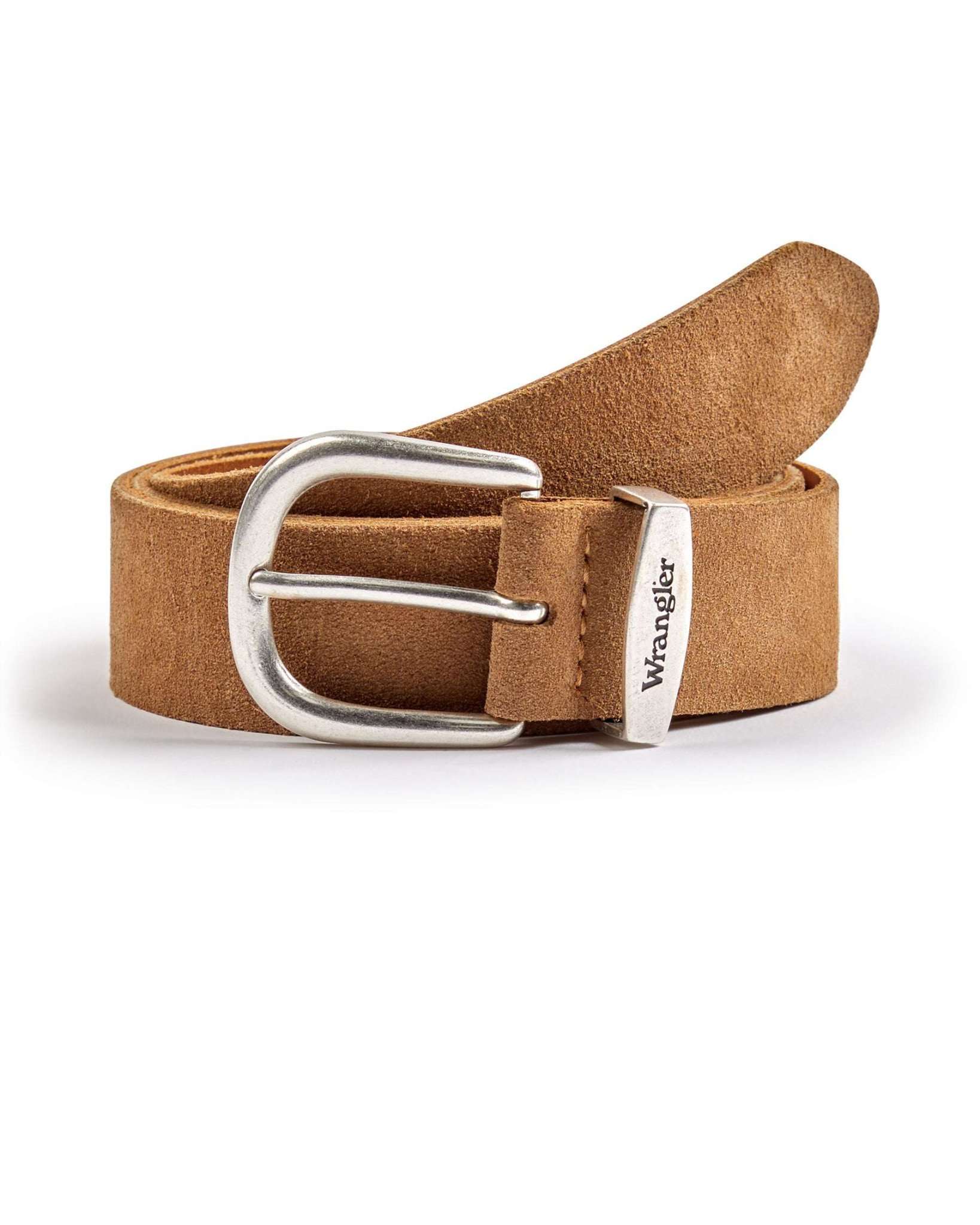 Easy Belt in Brown Suede Ceinture Wrangler   