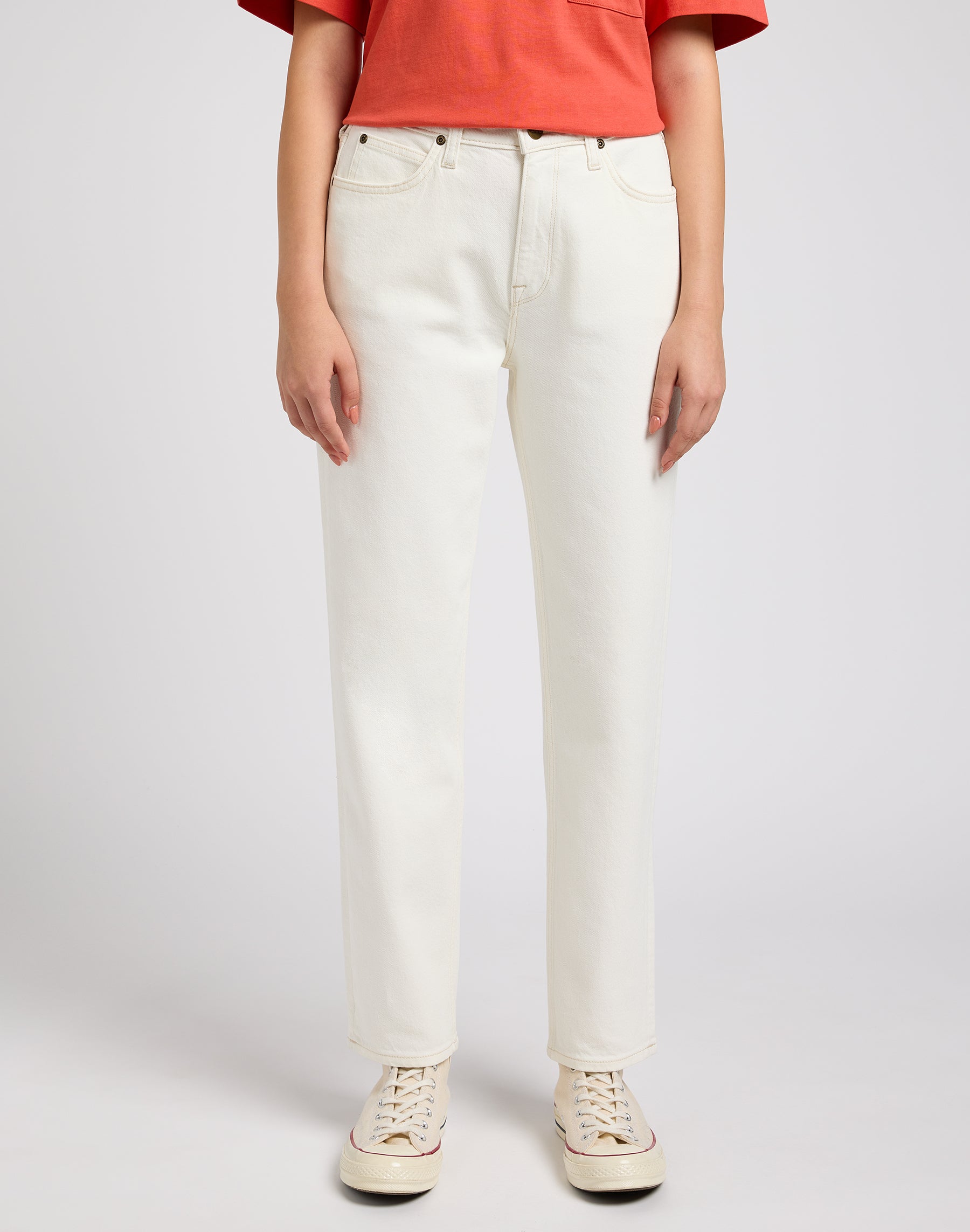 Carol en pantalon Concrete White Lee   