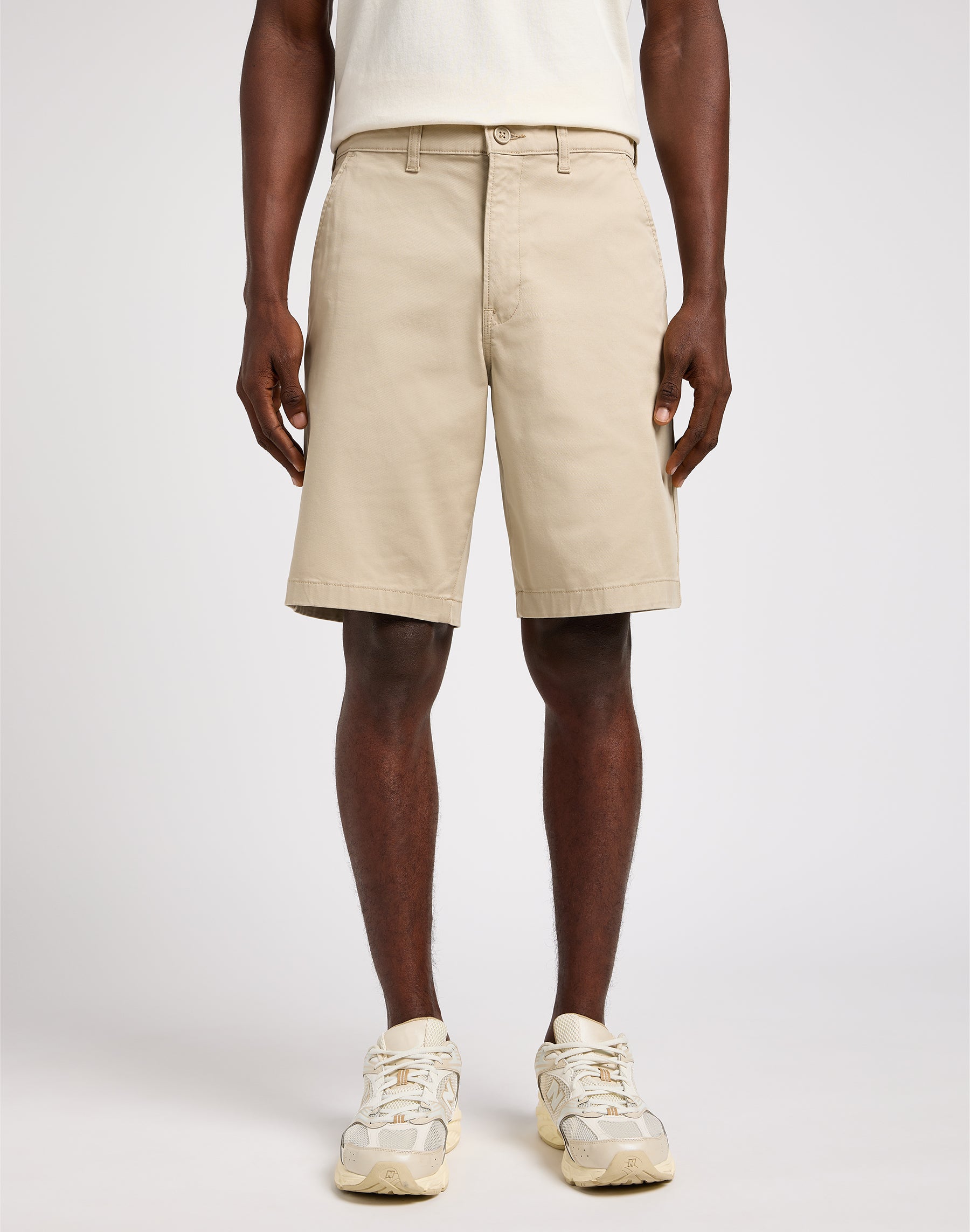 Short chino relaxé en stone short Lee   