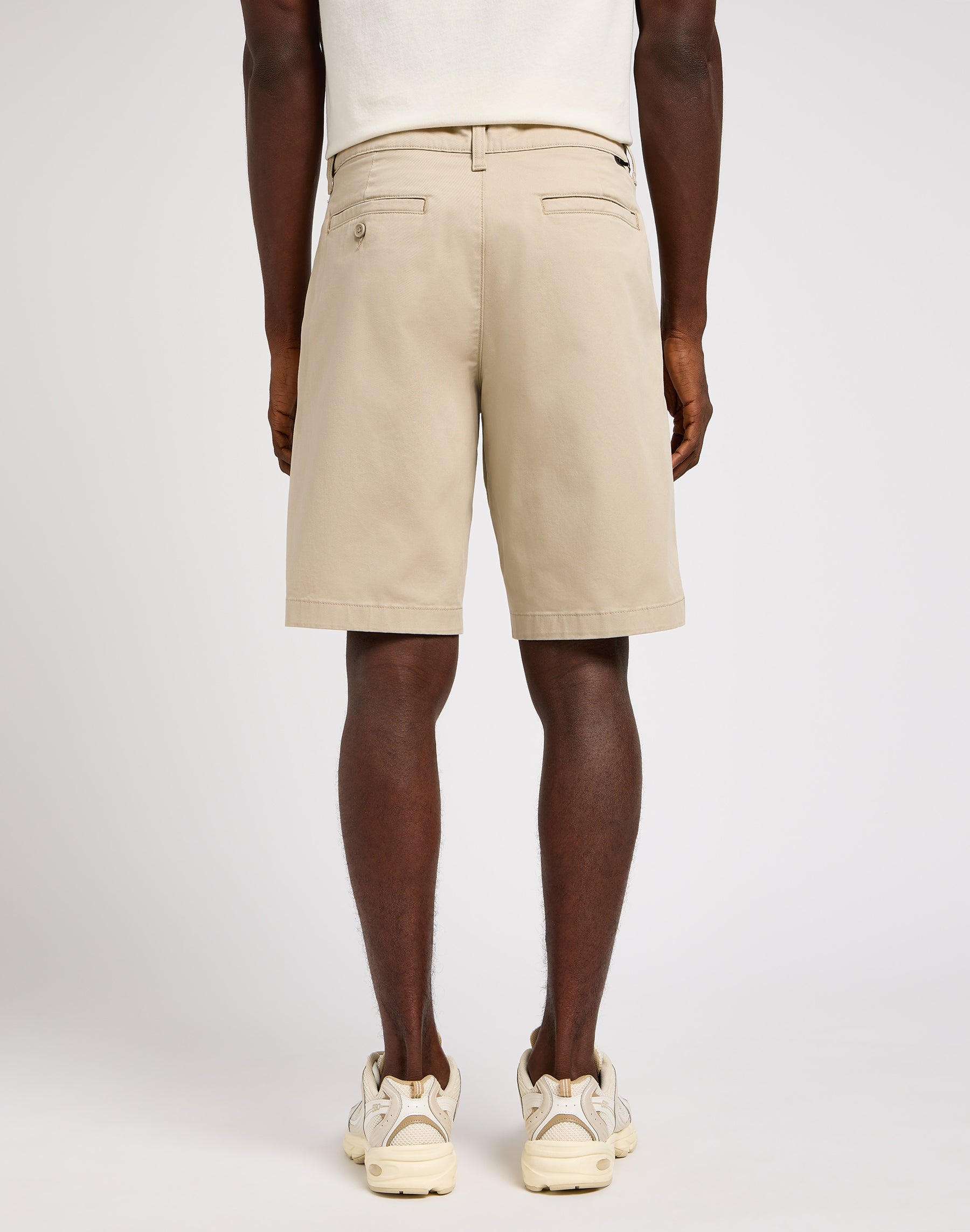 Short chino relaxé en stone short Lee   