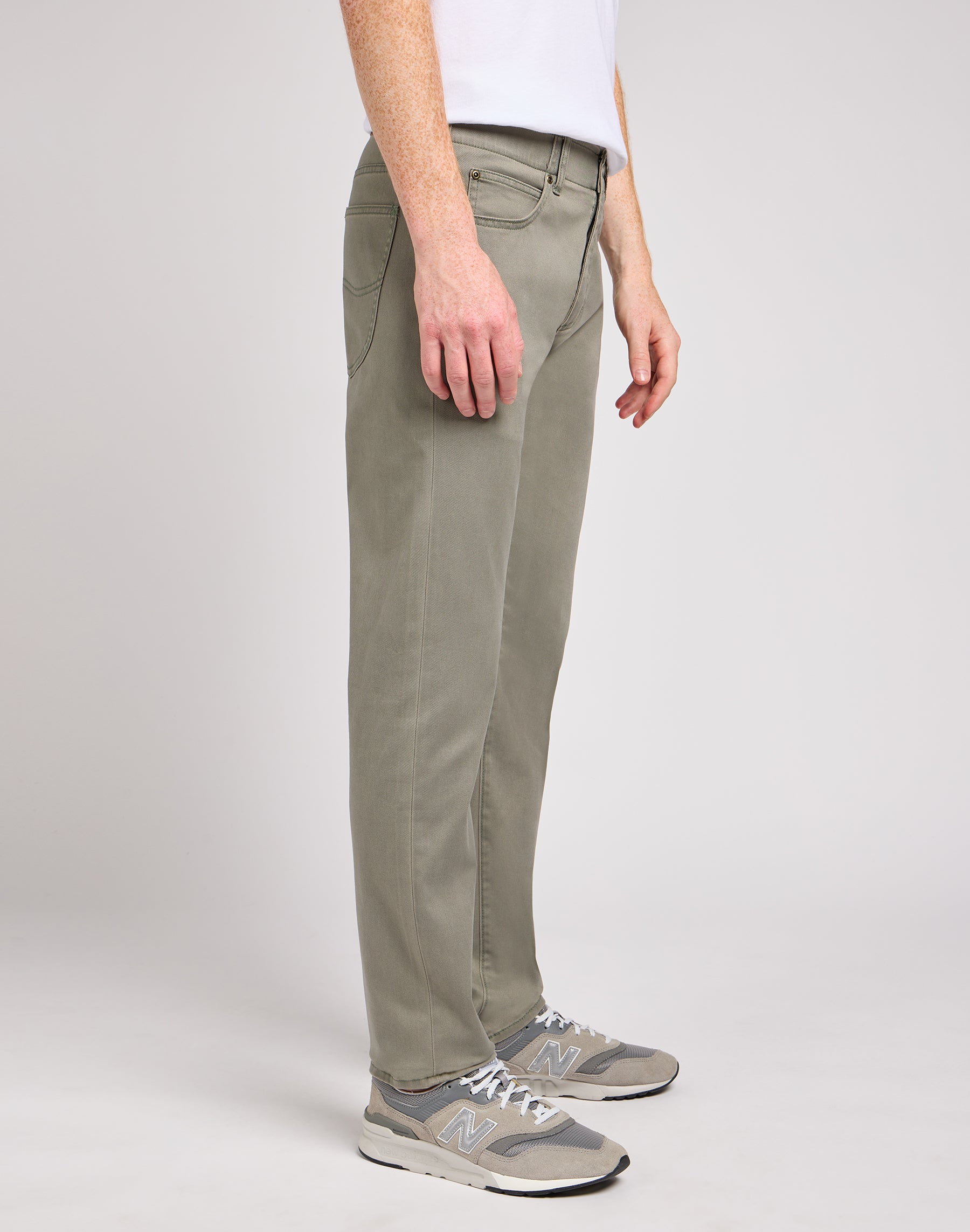 Slim Fit MVP en pantalon Olive Grove Lee   