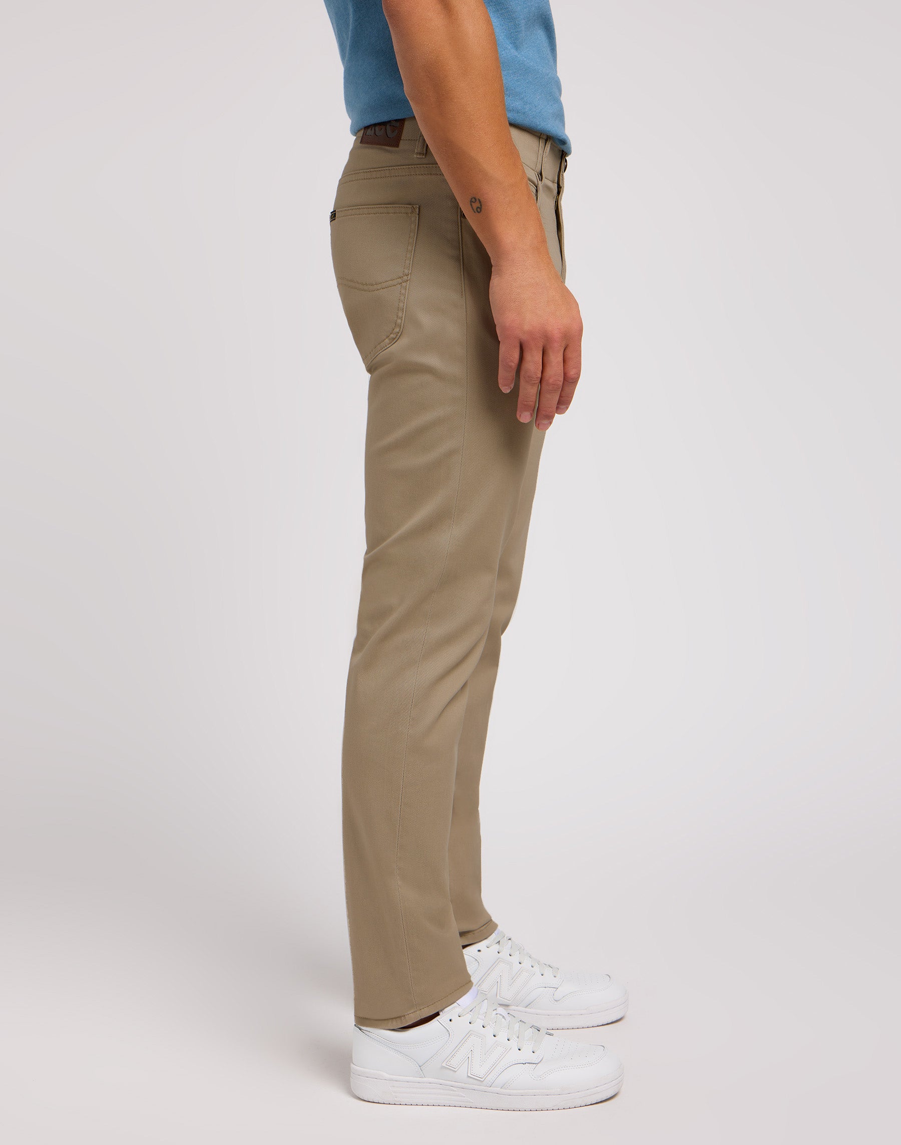 Slim Fit MVP en pantalon Tawny Brown Lee   