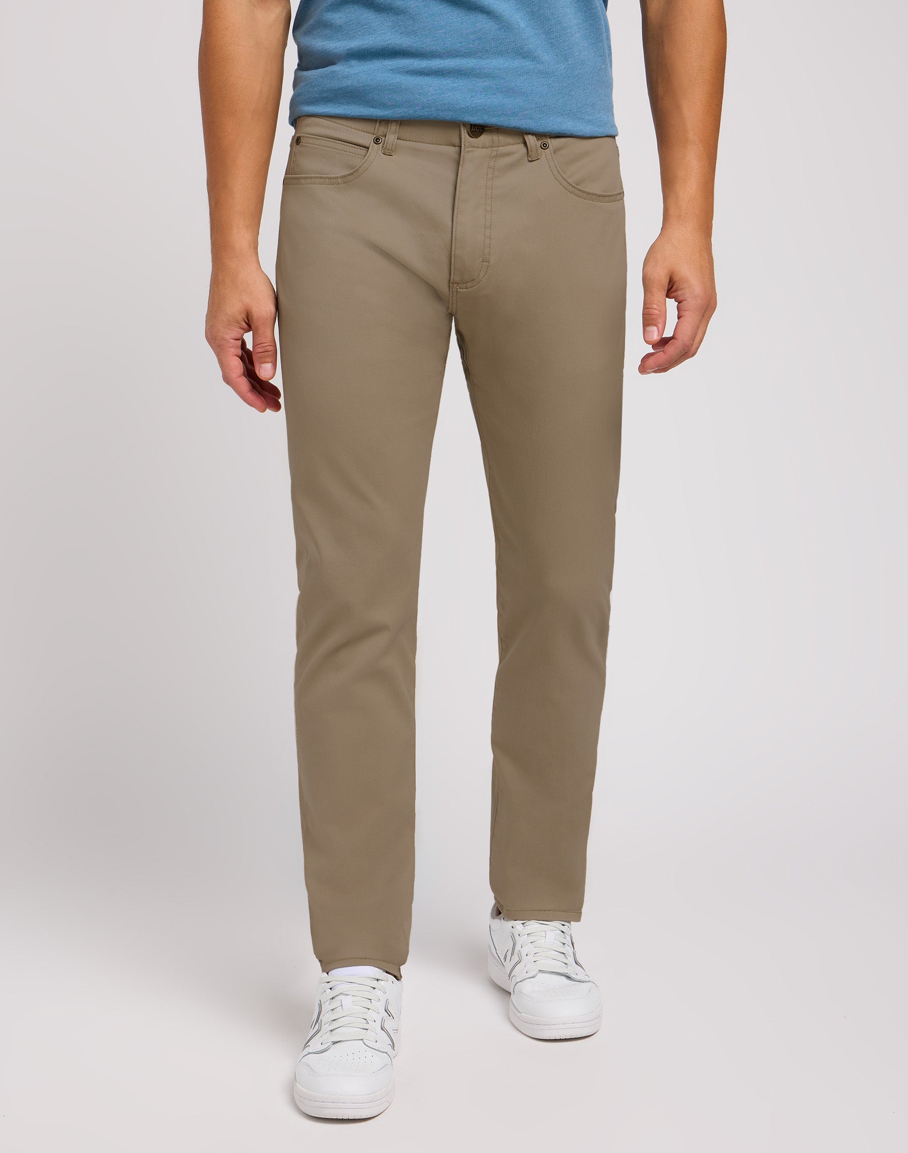 Slim Fit MVP en pantalon Tawny Brown Lee   