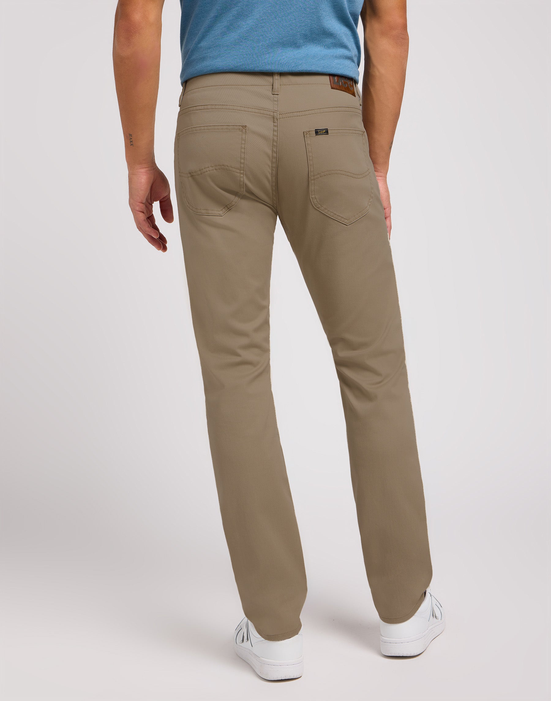 Slim Fit MVP en pantalon Tawny Brown Lee   