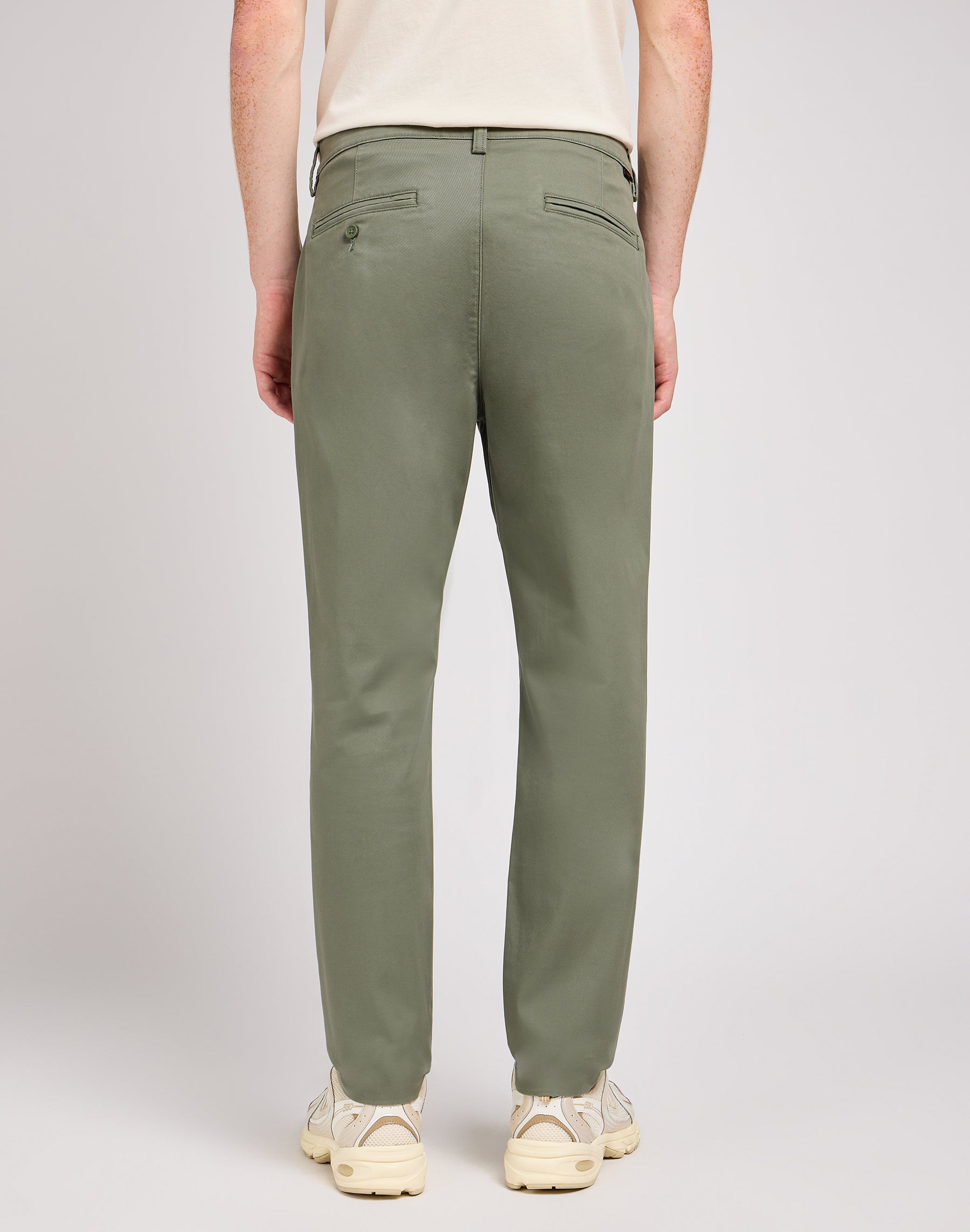 Slim Chino dans Olive Grove Pantalon Lee   