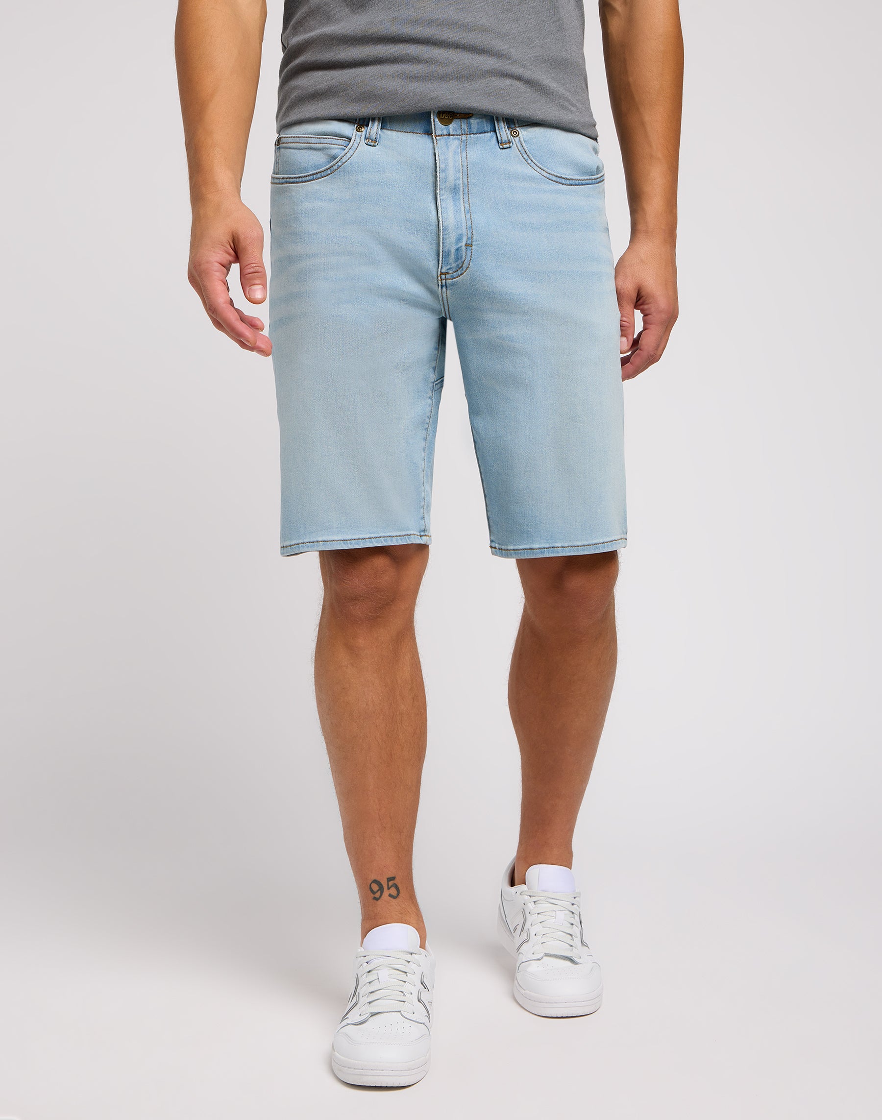 XM 5 Pocket Short en jean Ice Man Lee   