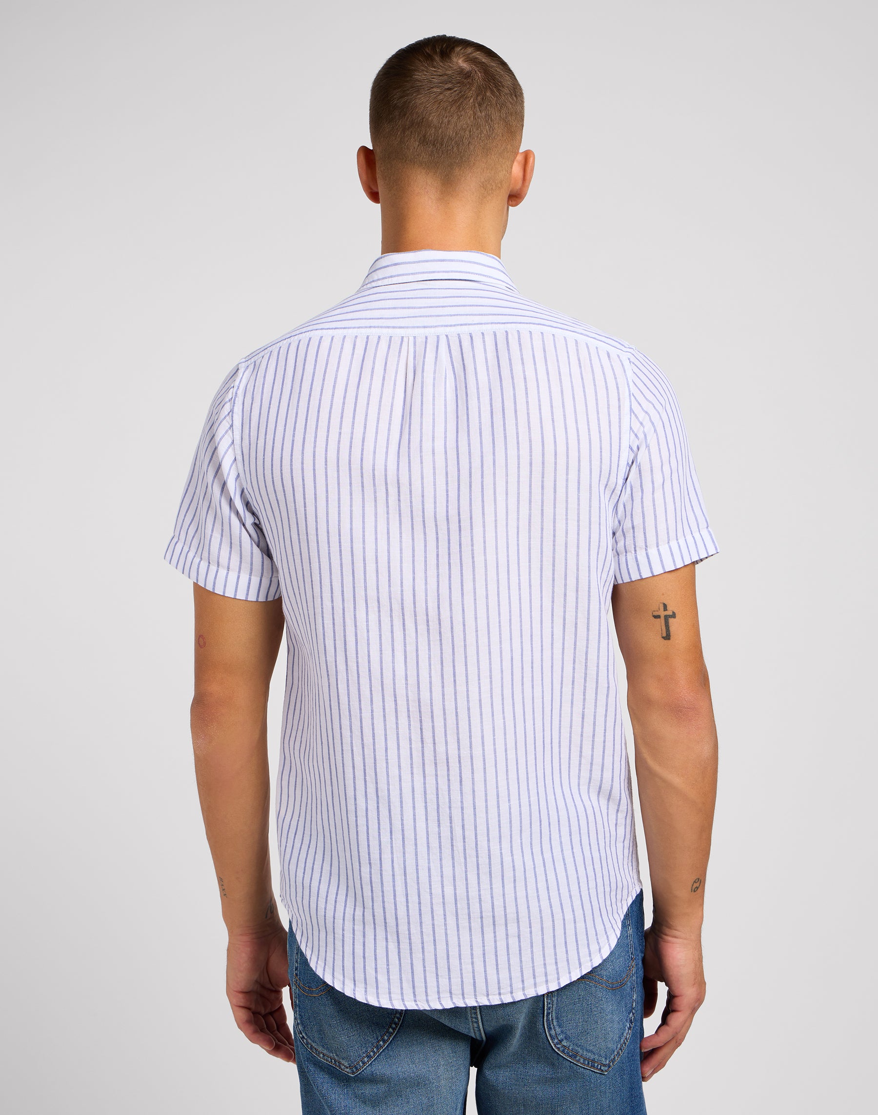 Leesure Shirt in Surf Blue Chemises Lee   