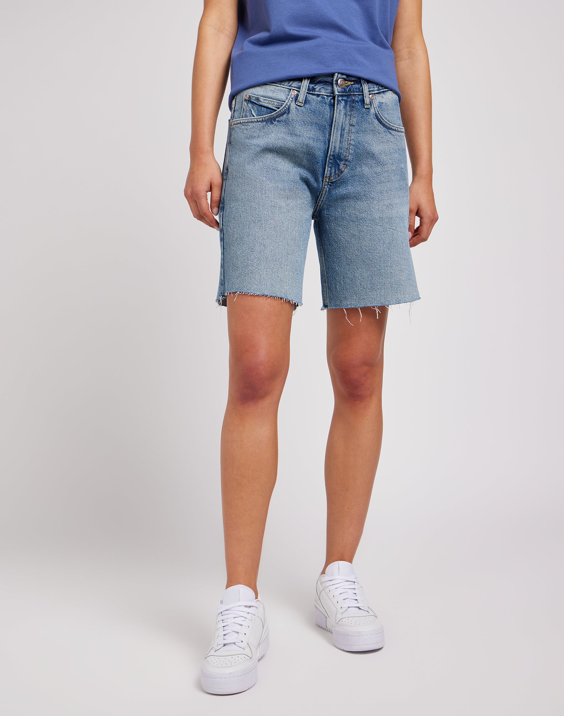 Rider Bermuda en short en jean Collapsing Wave Lee   