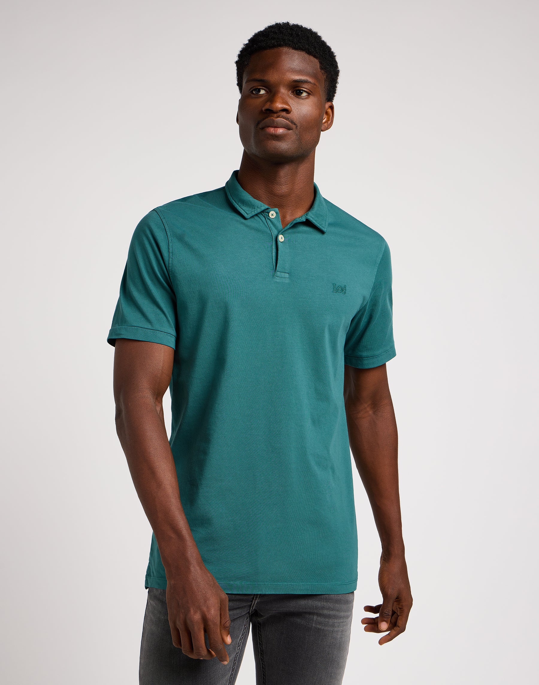 Polo en jersey dans Evergreen Polos Lee   