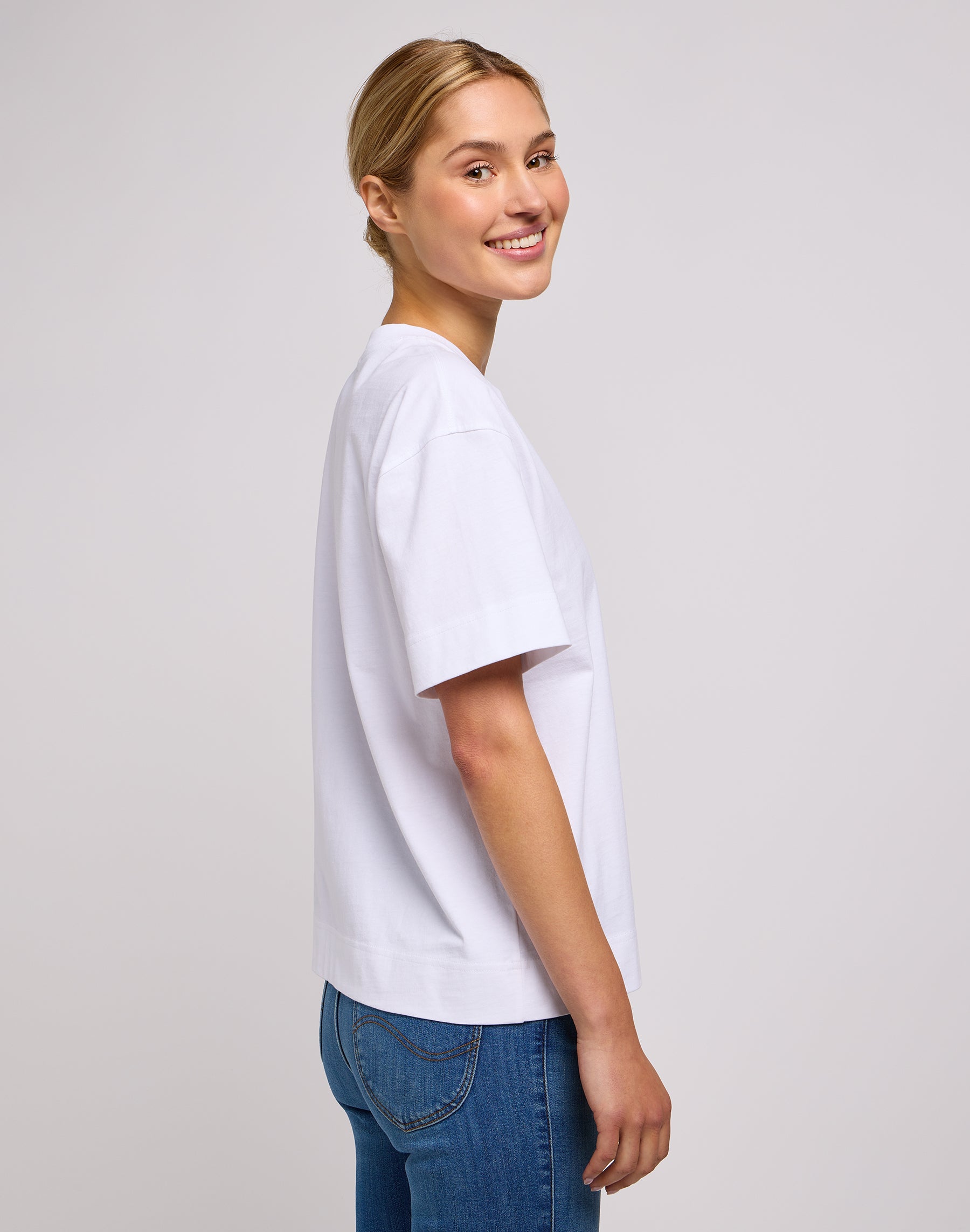 Pocket Tee en blanc brillant T-shirts Lee