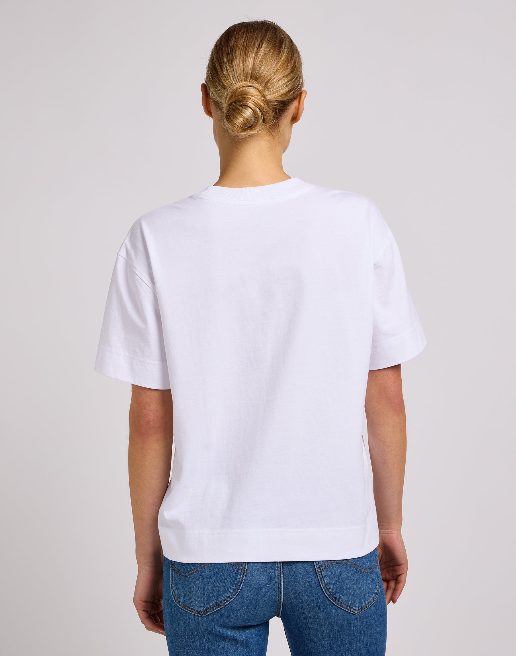 Pocket Tee en blanc brillant T-shirts Lee