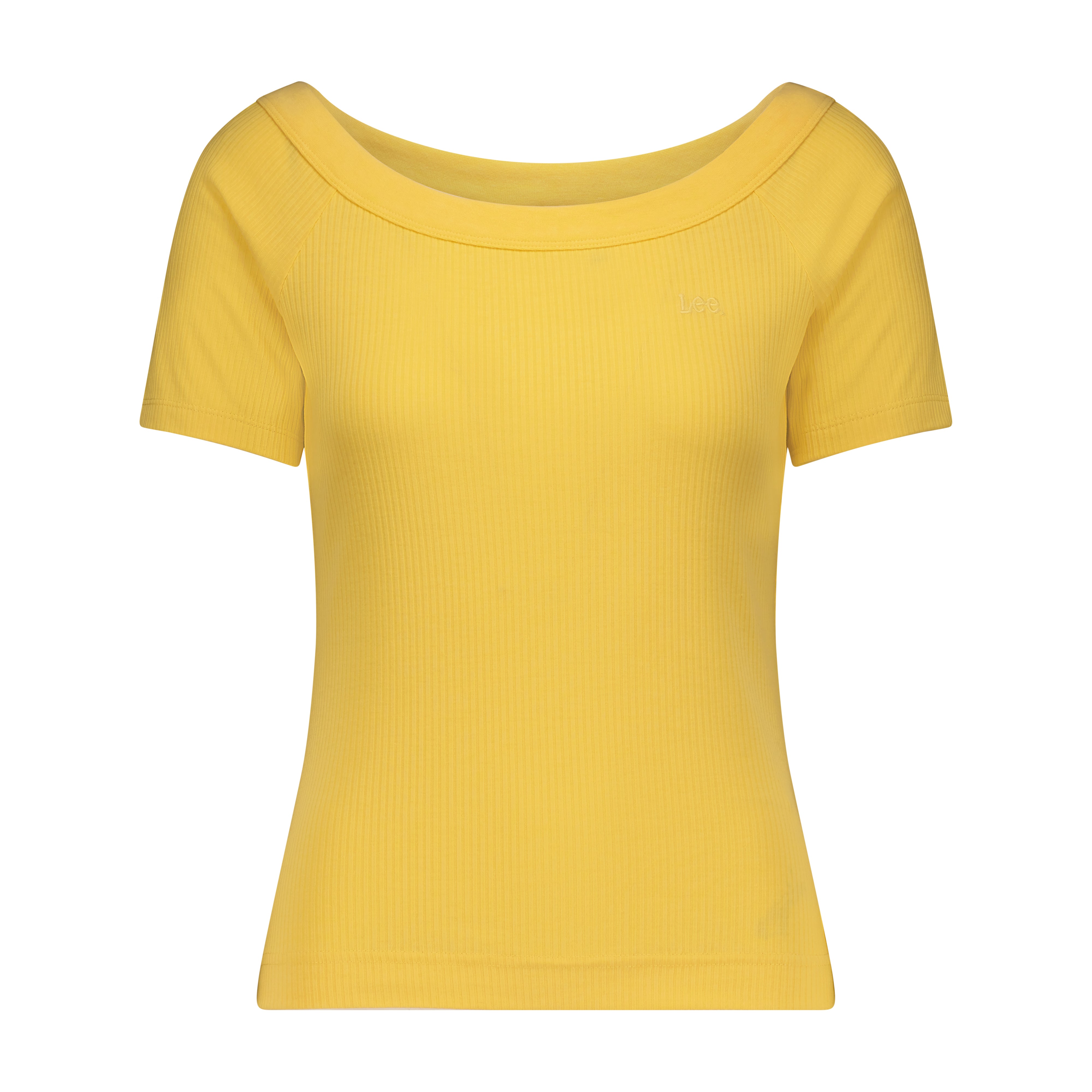 Off The Shoulder Rib in Vermeil T-shirts Lee   