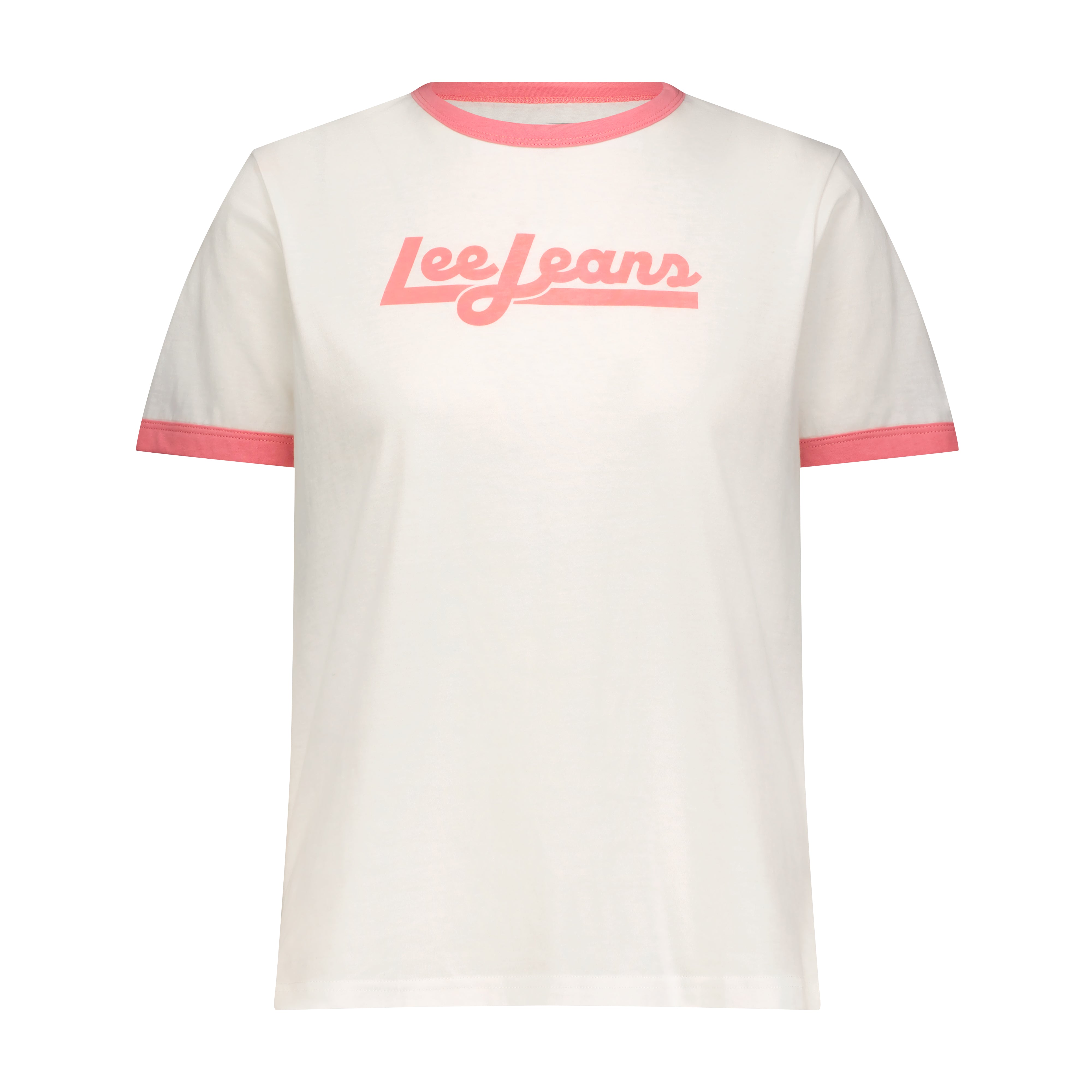 Tee Ringer dans Cassie Pink T-shirts Lee   