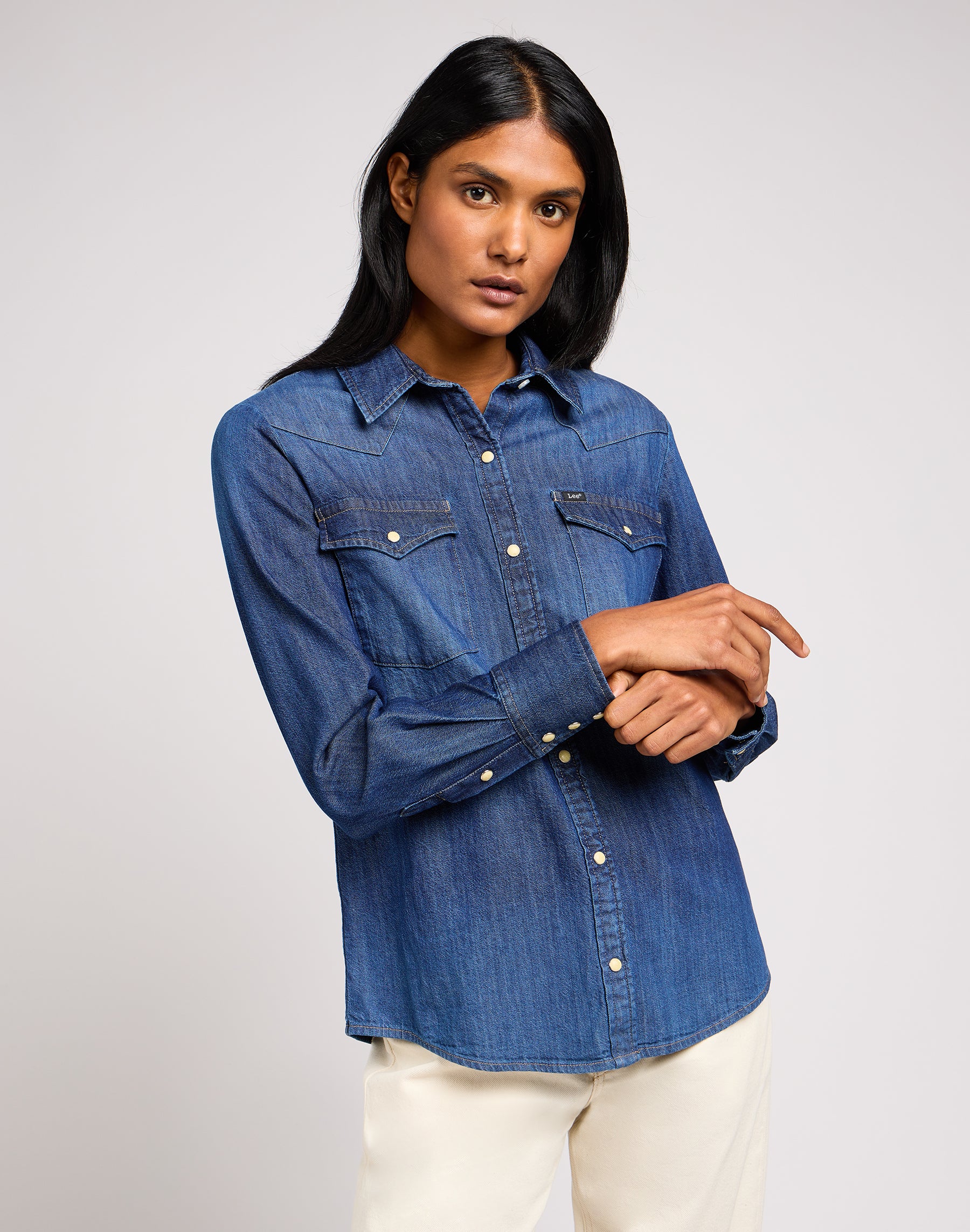 Regular Western Shirt in Through The Woods Chemises Lee   