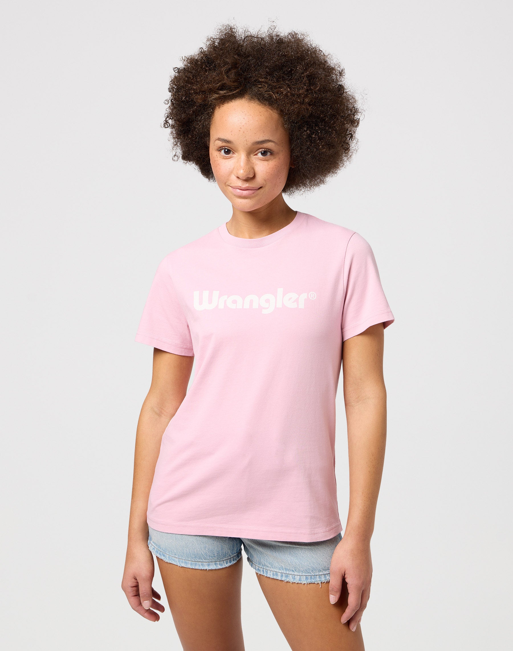 Regular Tee in Fragrant Lilac T-shirts Wrangler   