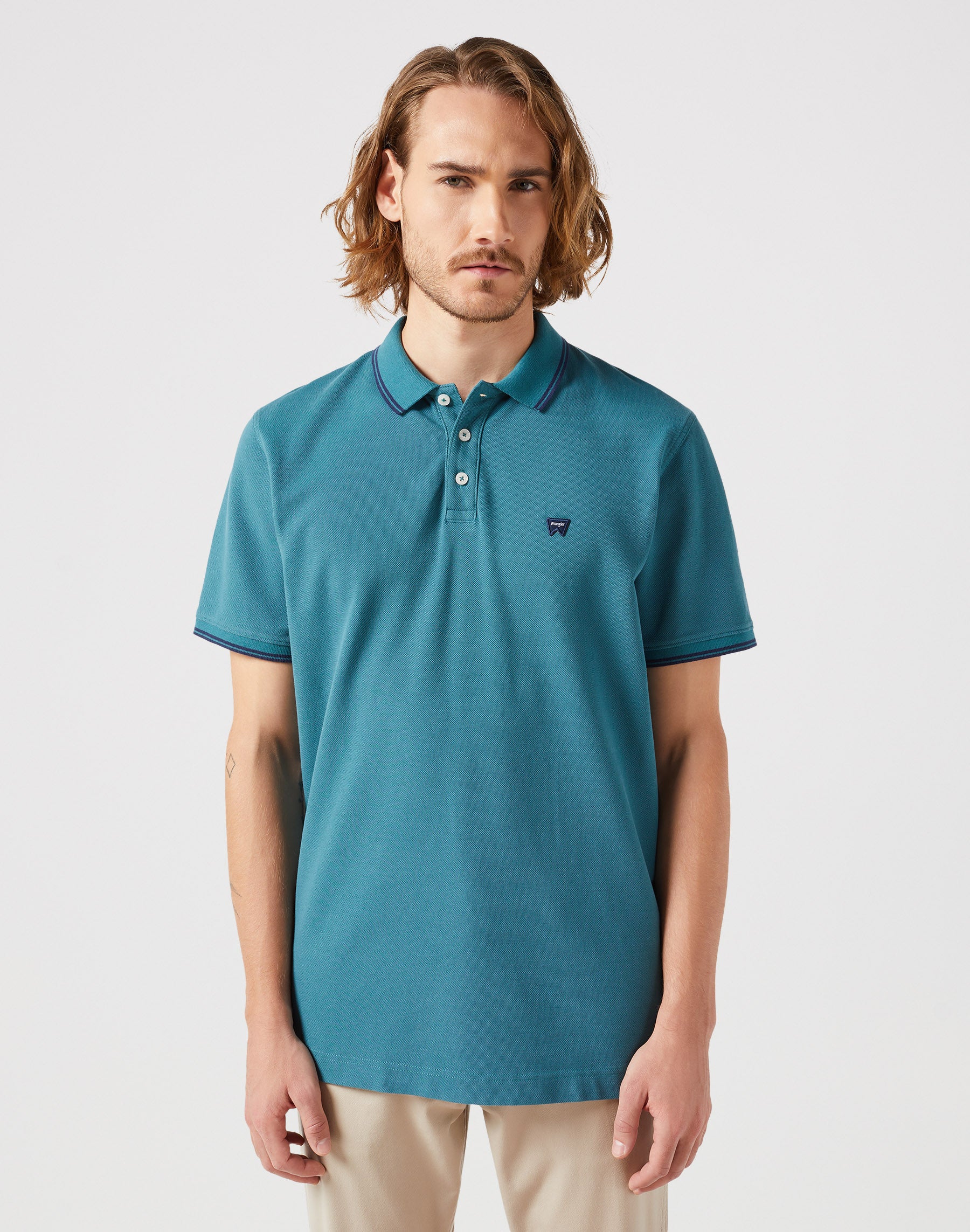 Polo Shirt dans Hydro Polos Wrangler   