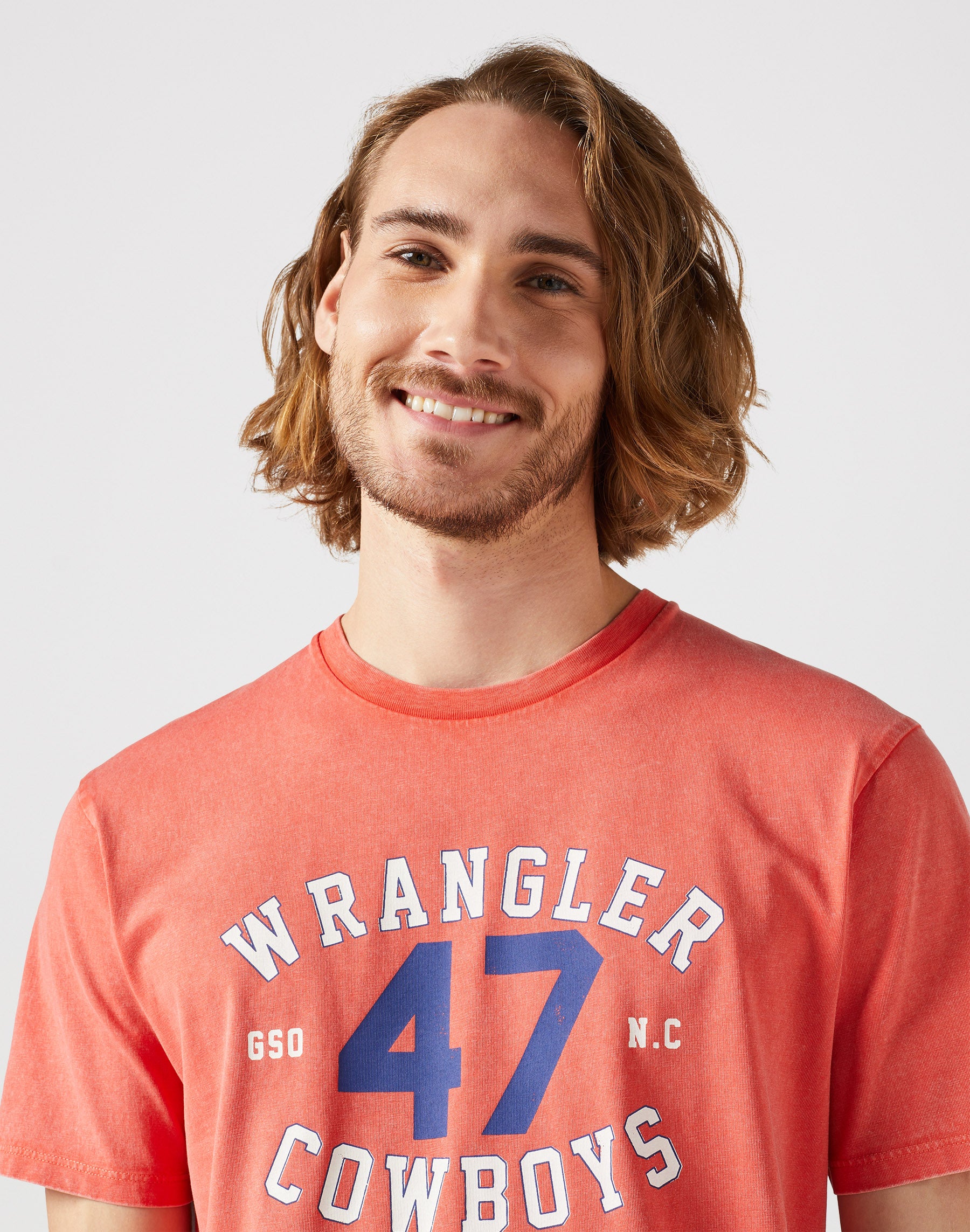 Graphic Tee in Burnt Sienna T-shirts Wrangler   