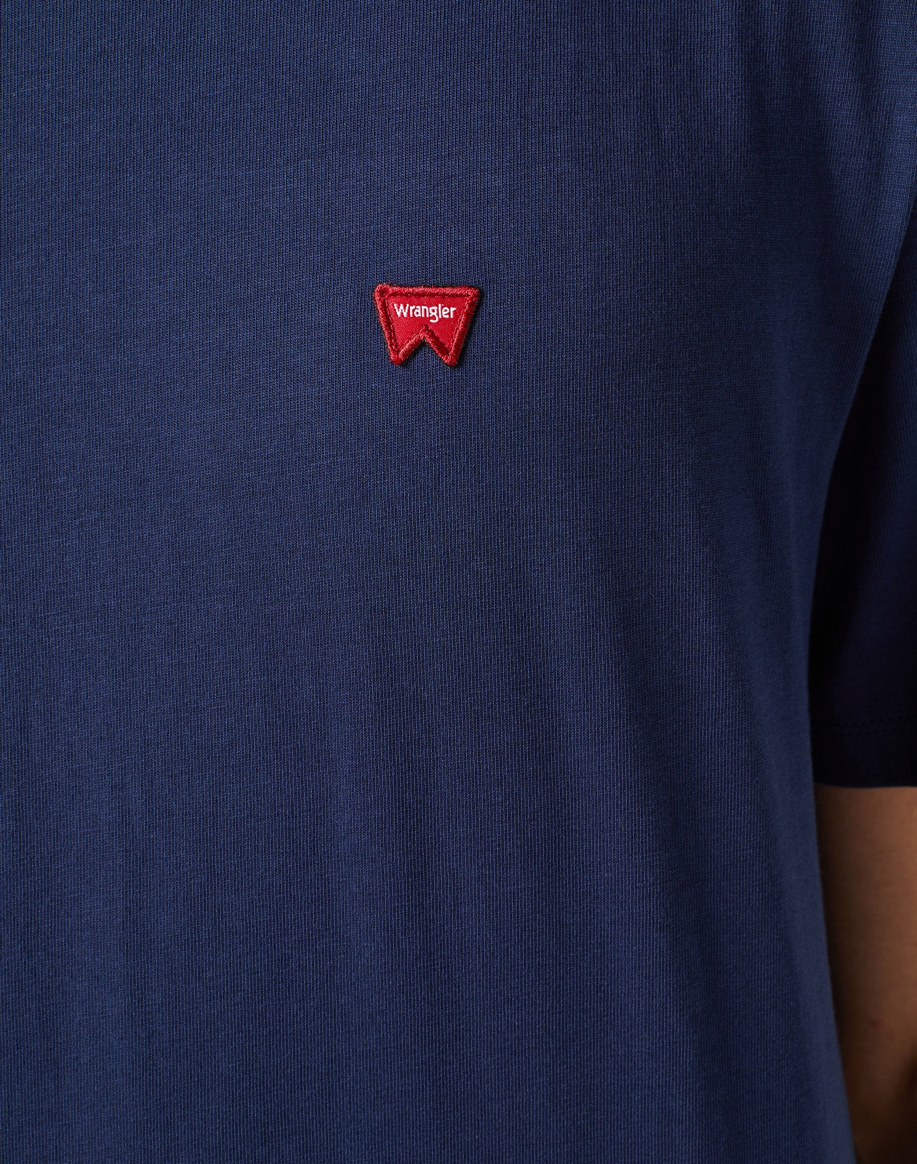 Sign Off Tee in Navy T-shirts Wrangler   