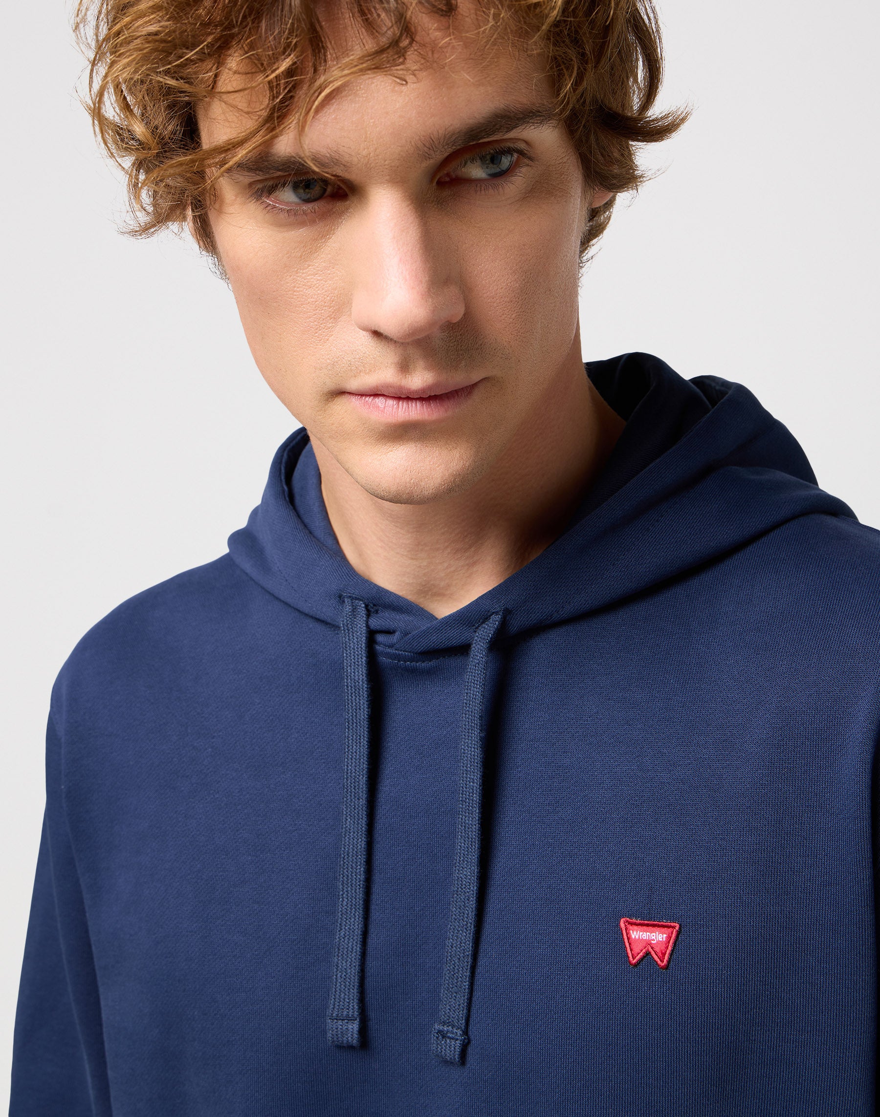 Sweat à capuche Sign Off bleu marine Wrangler