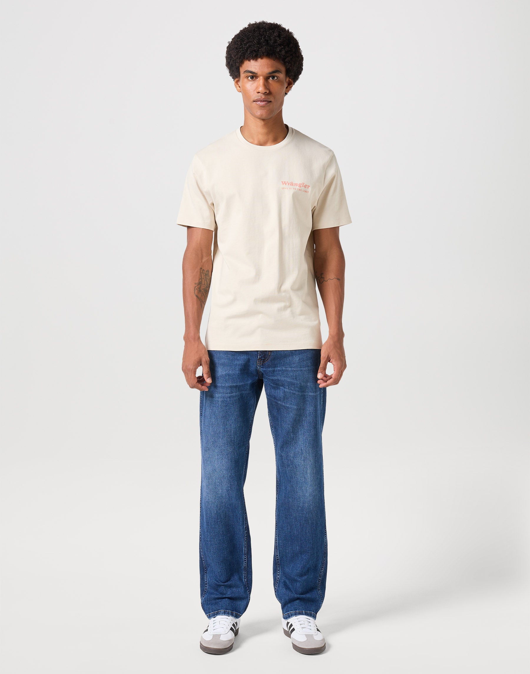 Graphic Tee in White T-shirts Wrangler   