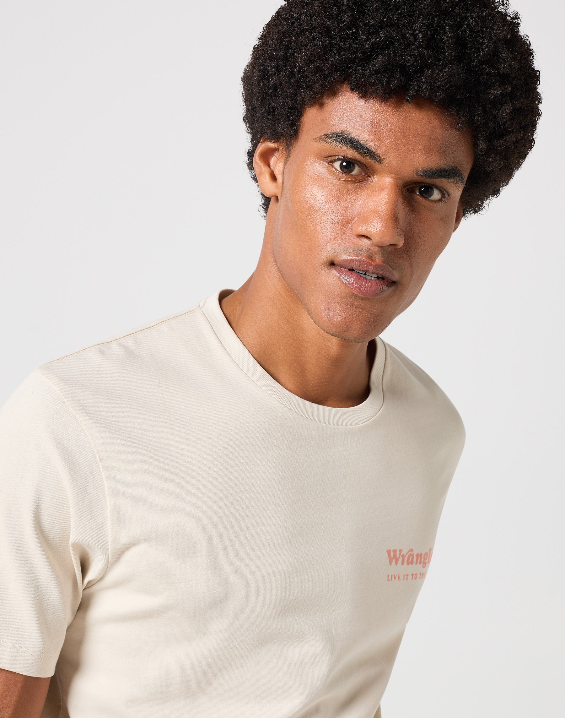 Graphic Tee in White T-shirts Wrangler   