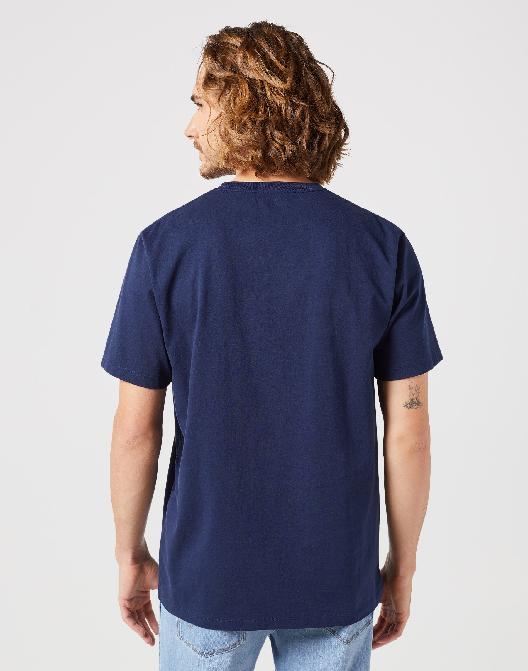 Americana Tee in Black Iris T-shirts Wrangler   