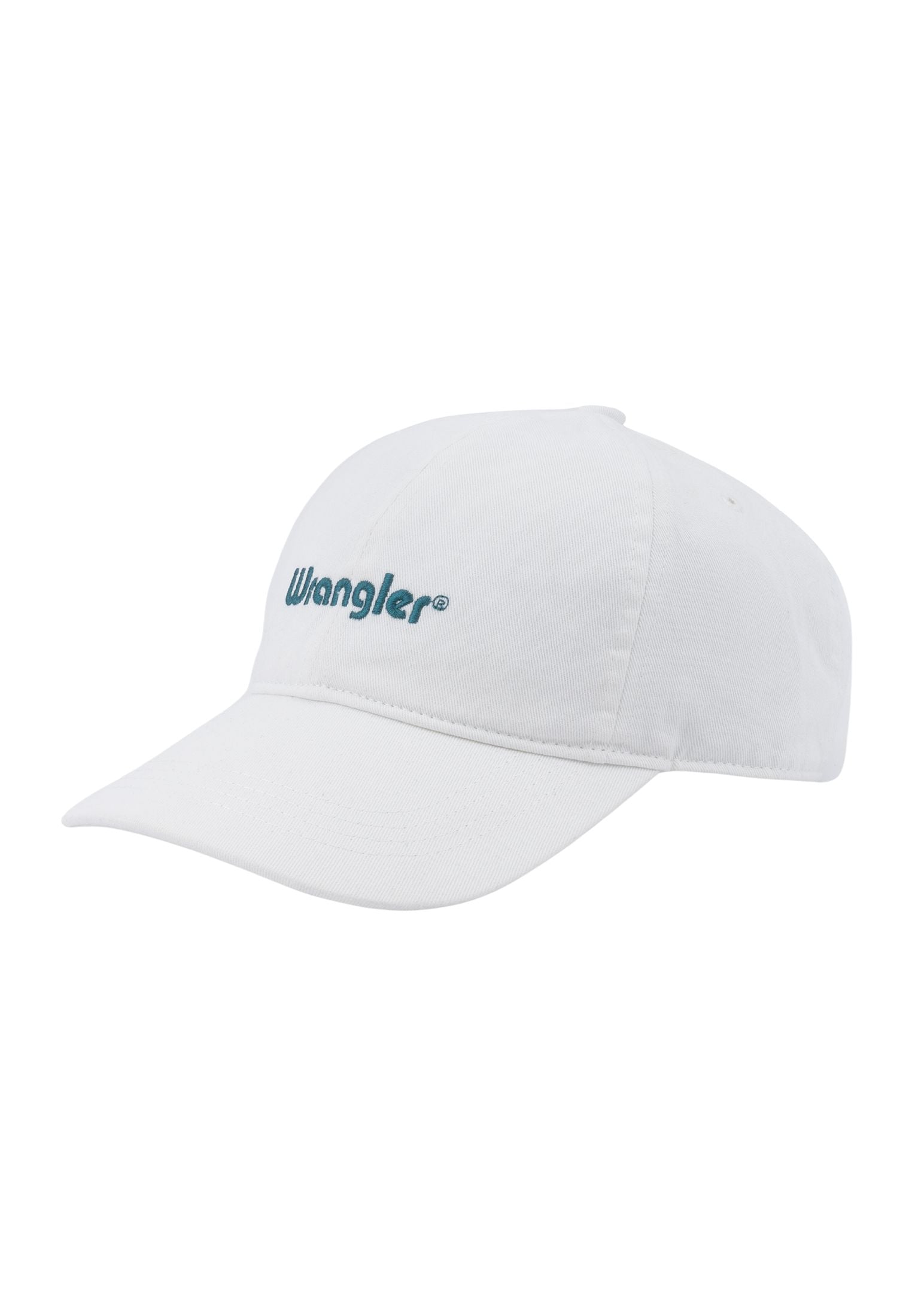 Casquette Washed Logo en blanc Casquettes Wrangler   