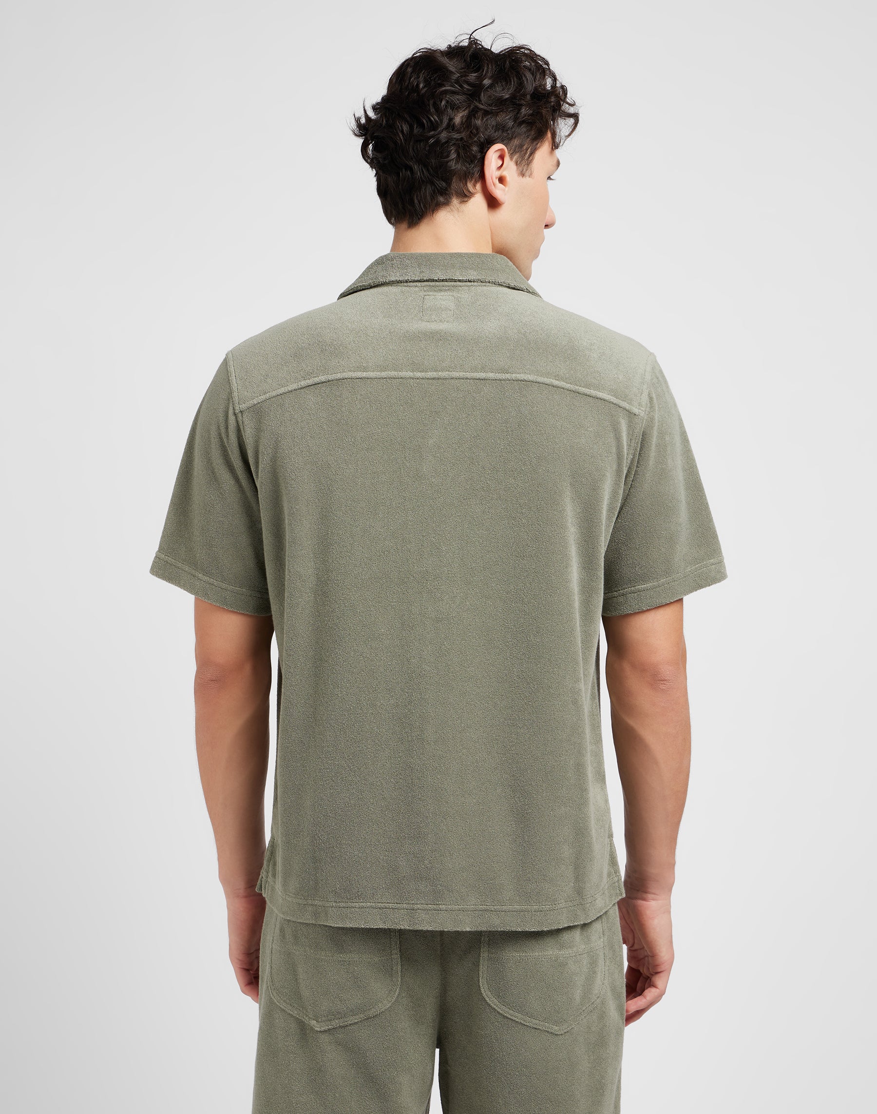 Chemise Knit Camp dans Olive Grove Chemises Lee   