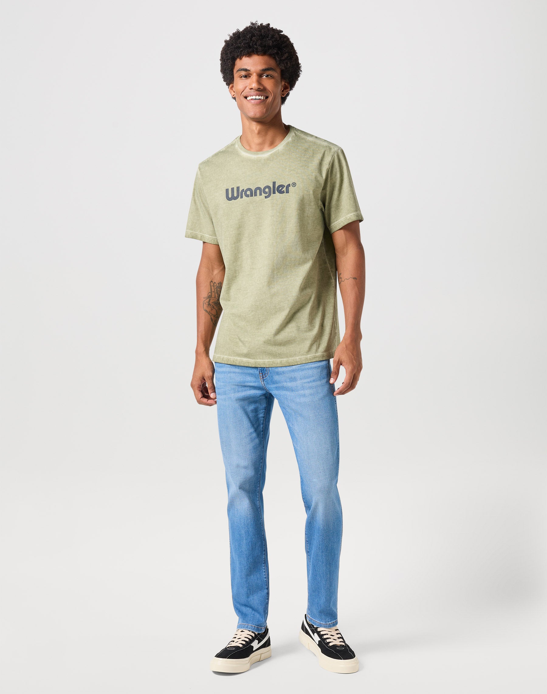 Larston en jeans Reflections Wrangler   