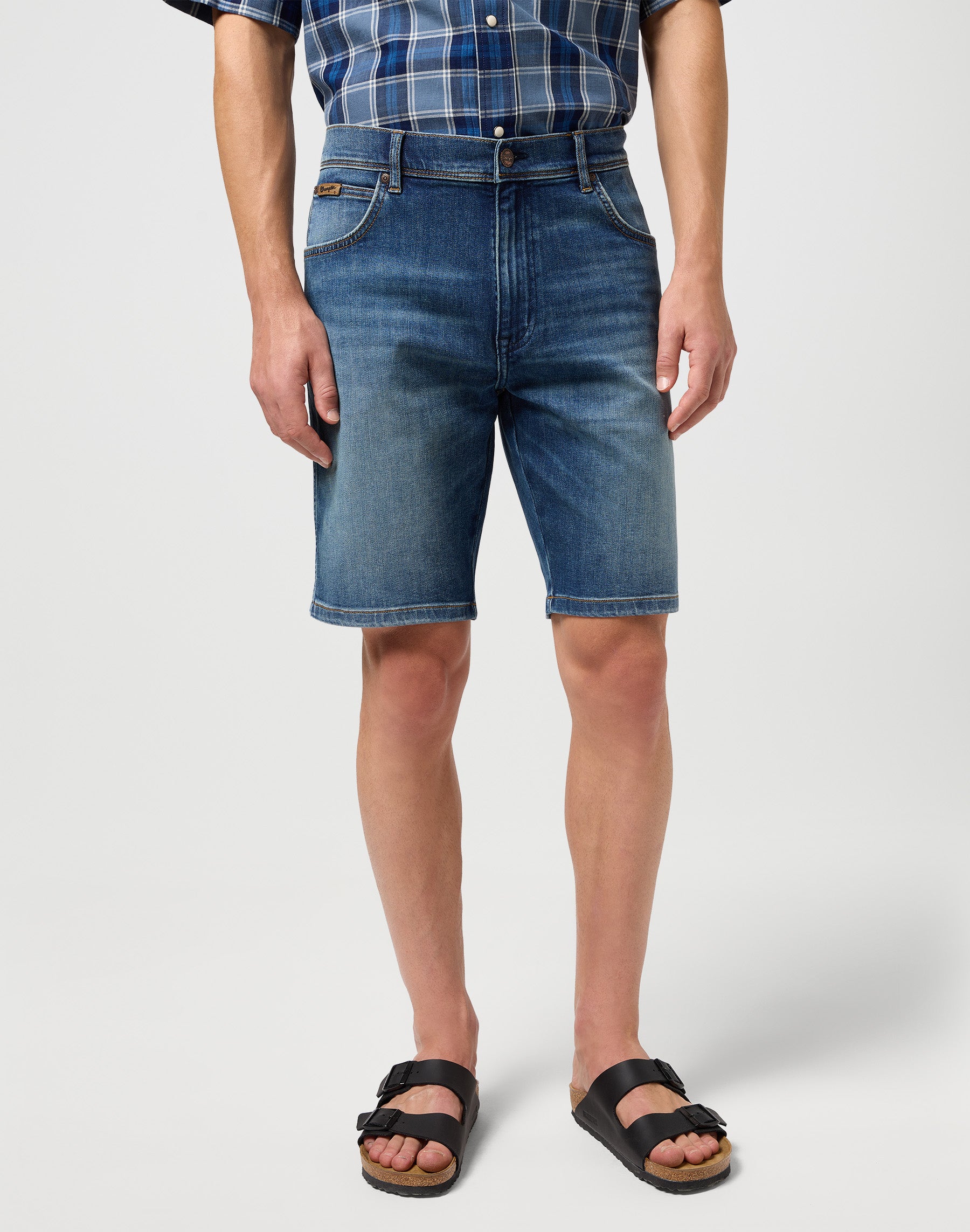 Short texan en jean Hare Wrangler   