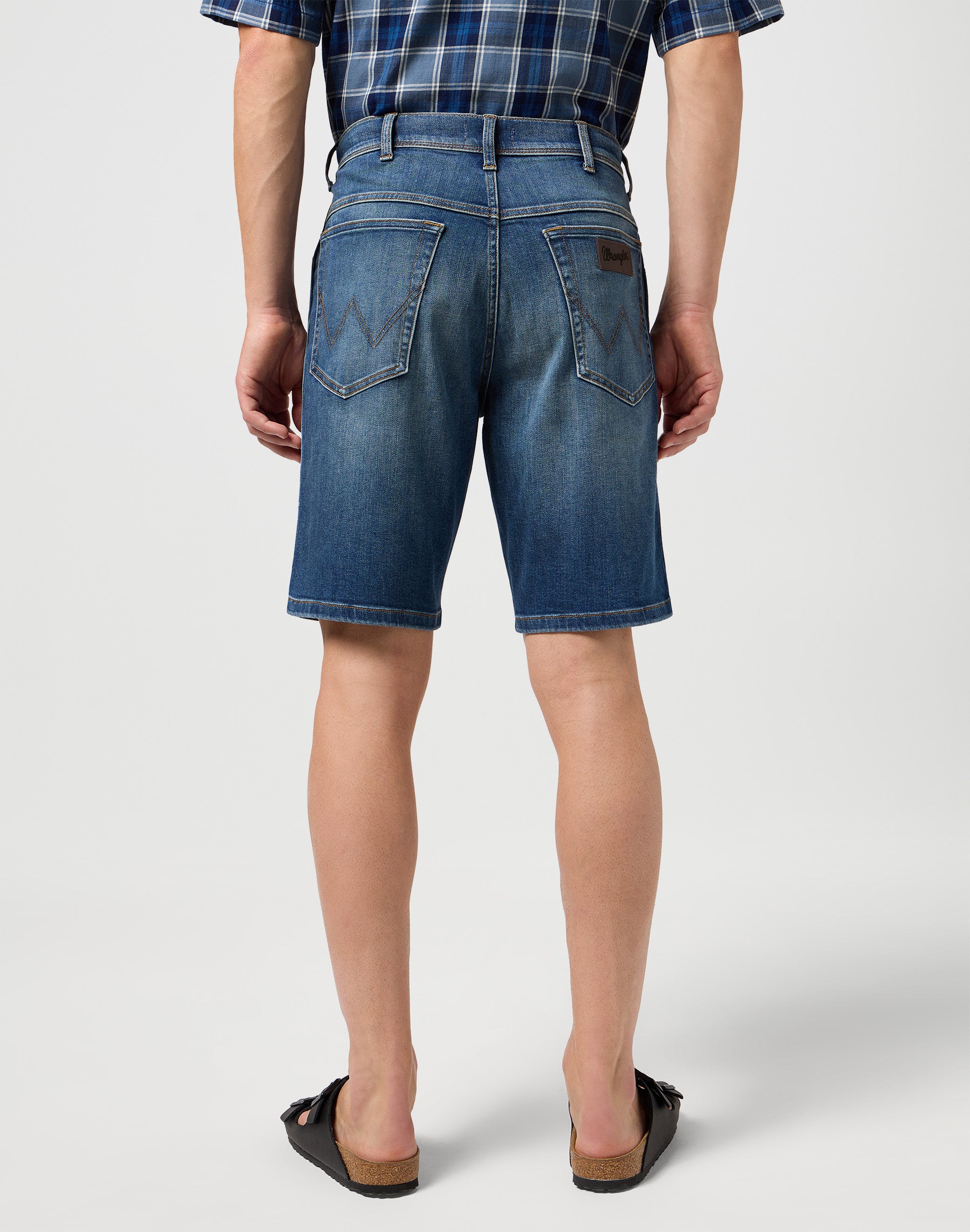 Short texan en jean Hare Wrangler   