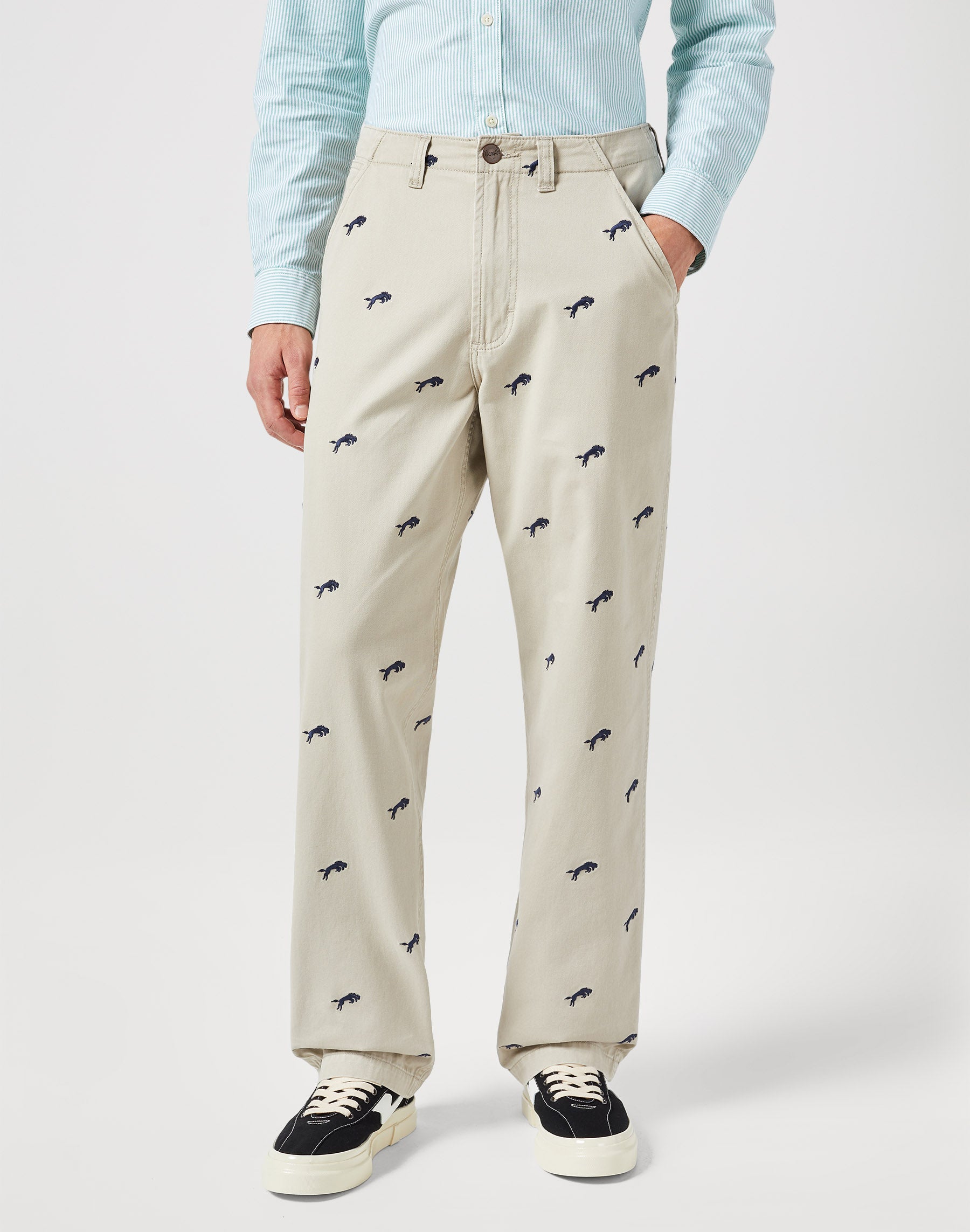 Pantalon Plaza Taupe Wrangler   