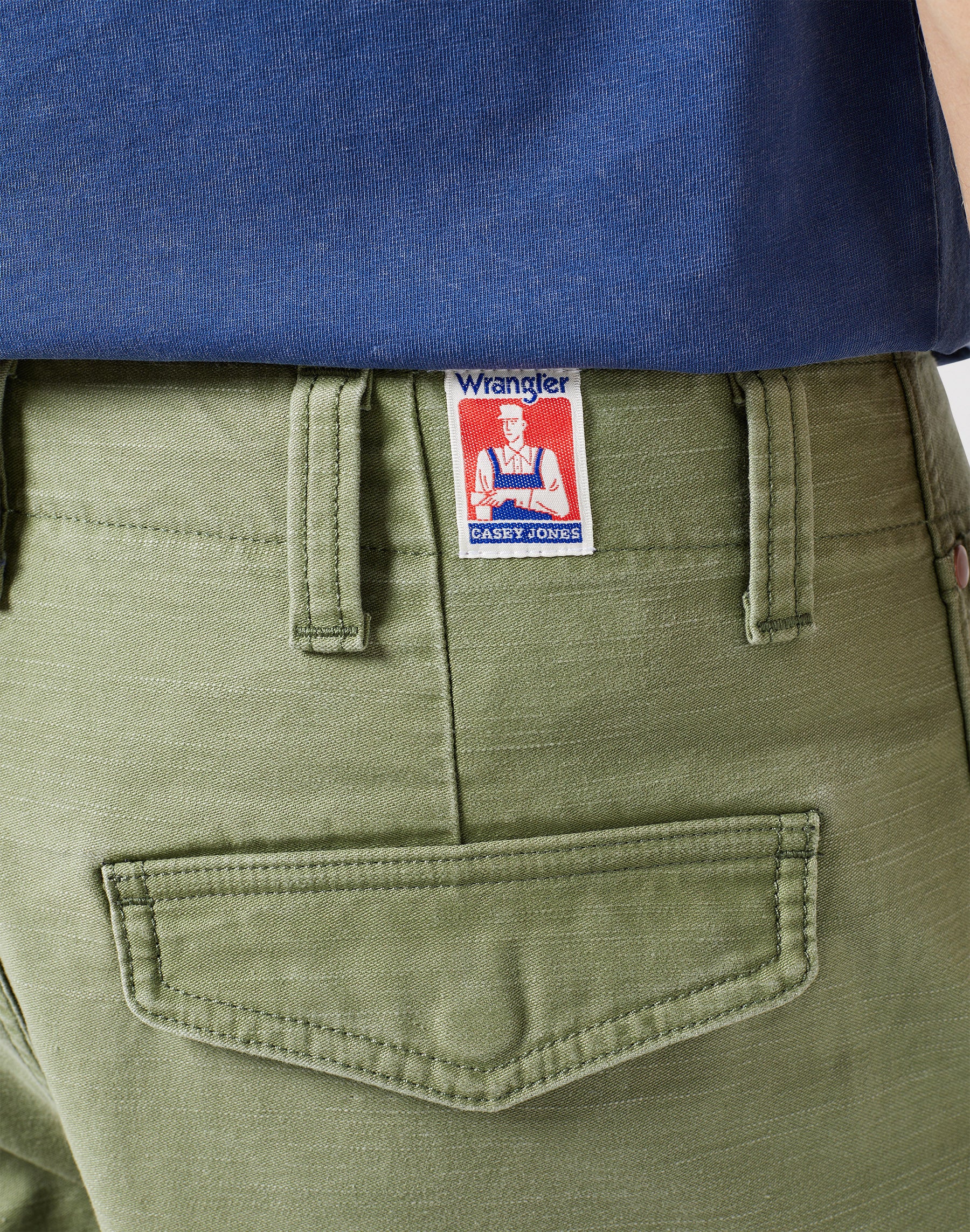 Short Cargo Casey en Olive Short Wrangler   