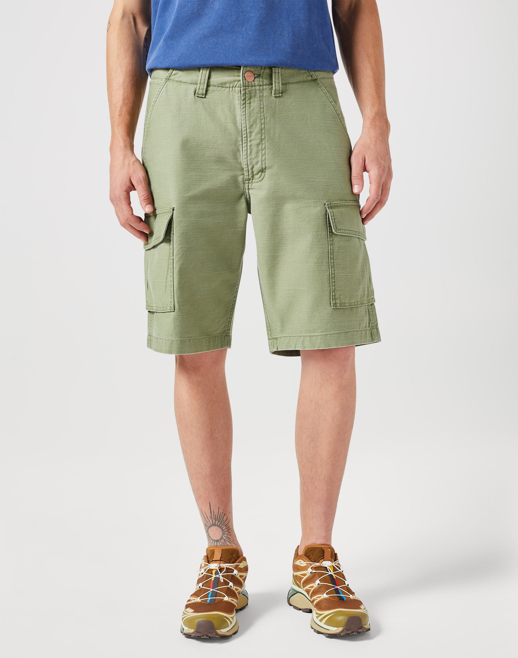 Short Cargo Casey en Olive Short Wrangler   