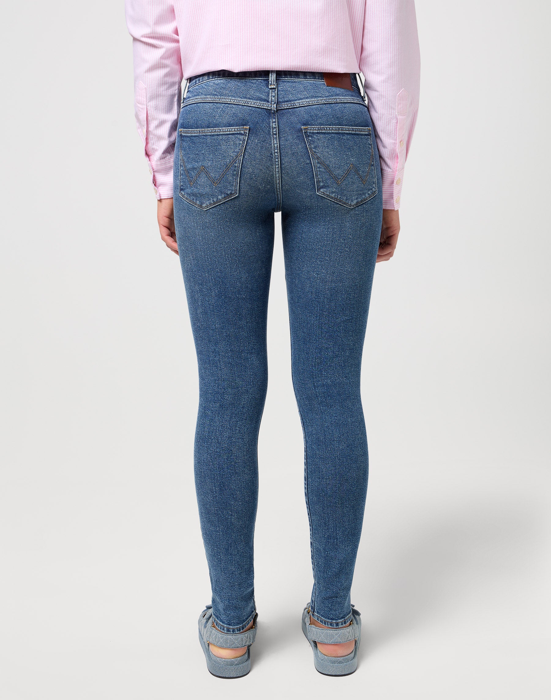 High Skinny en jeans Lovers Wrangler   