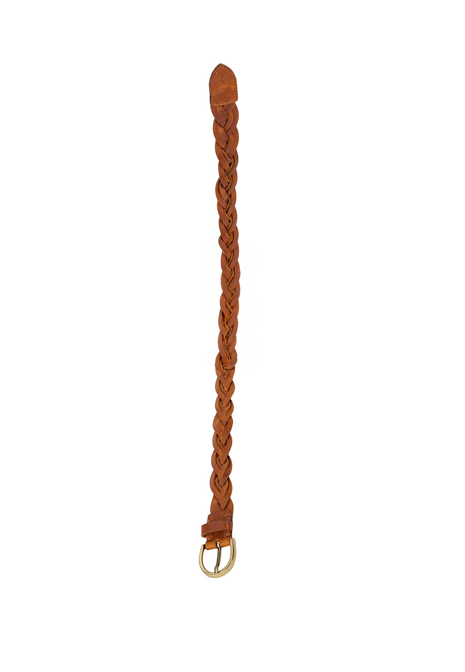 Braided Belt in Tan Ceinture Lee   