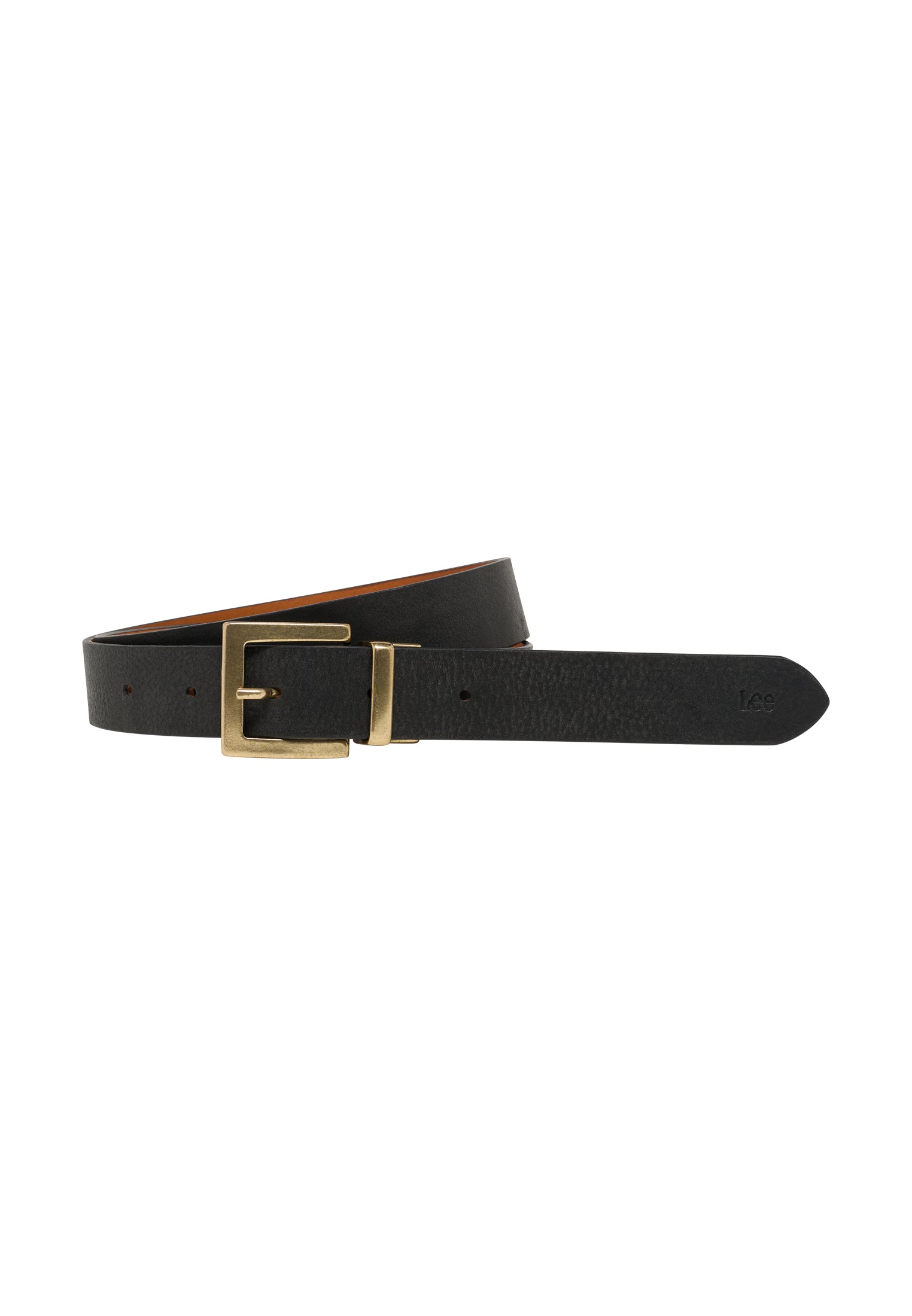 Reversible Belt in Tan Ceinture Lee   