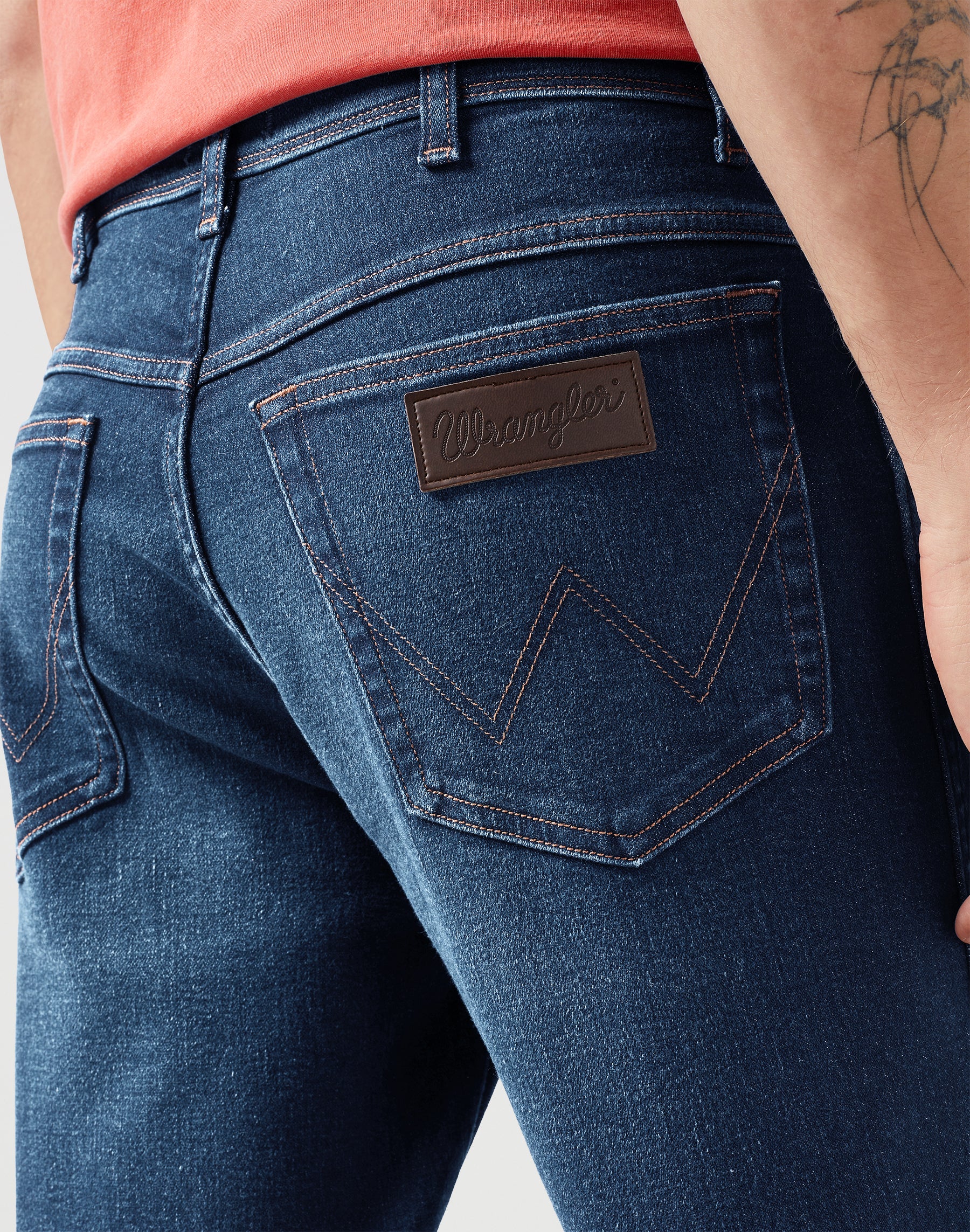 Texas Slim Low Stretch en jeans Dean Wrangler   