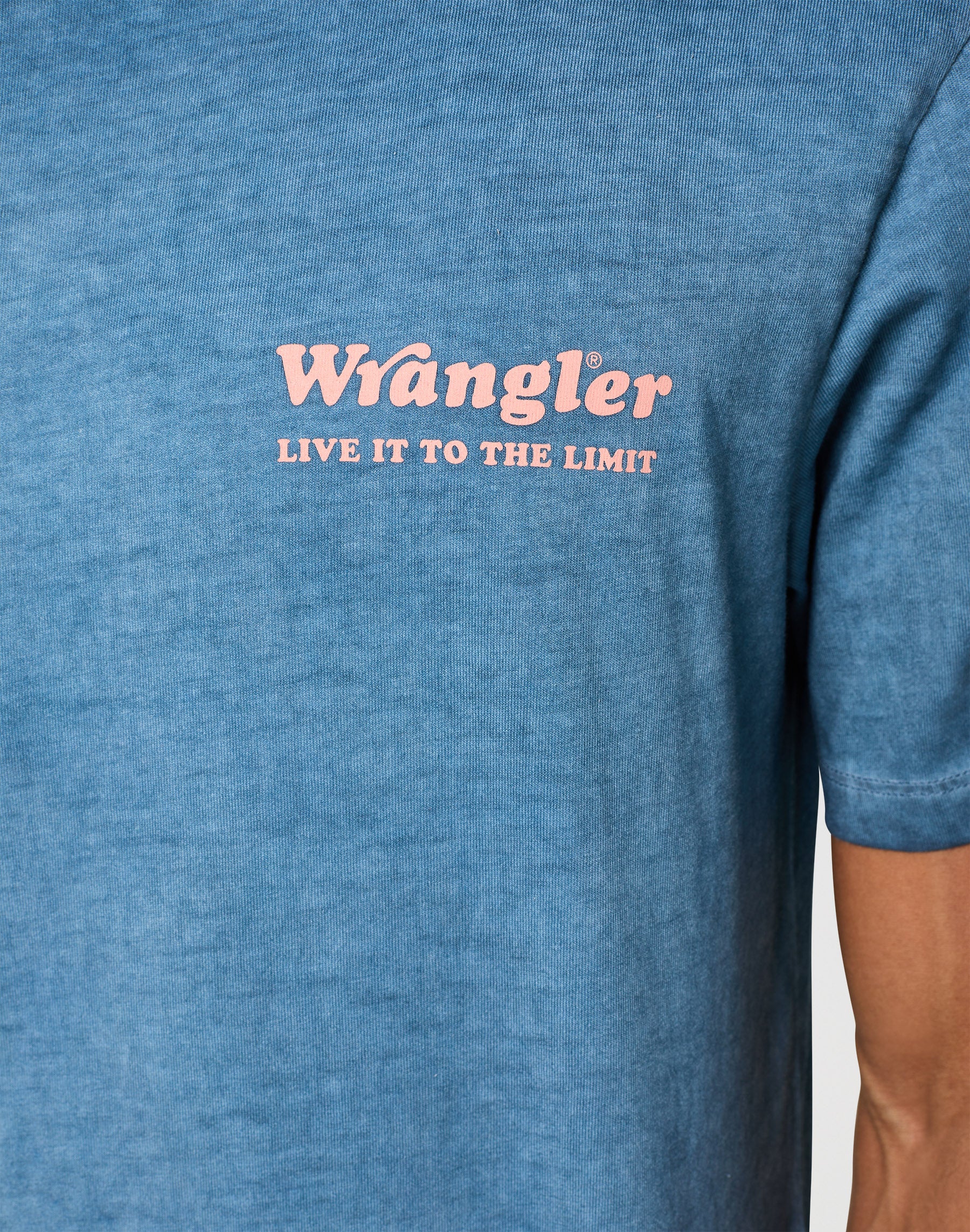 Graphic Tee in Dark Denim T-shirts Wrangler   