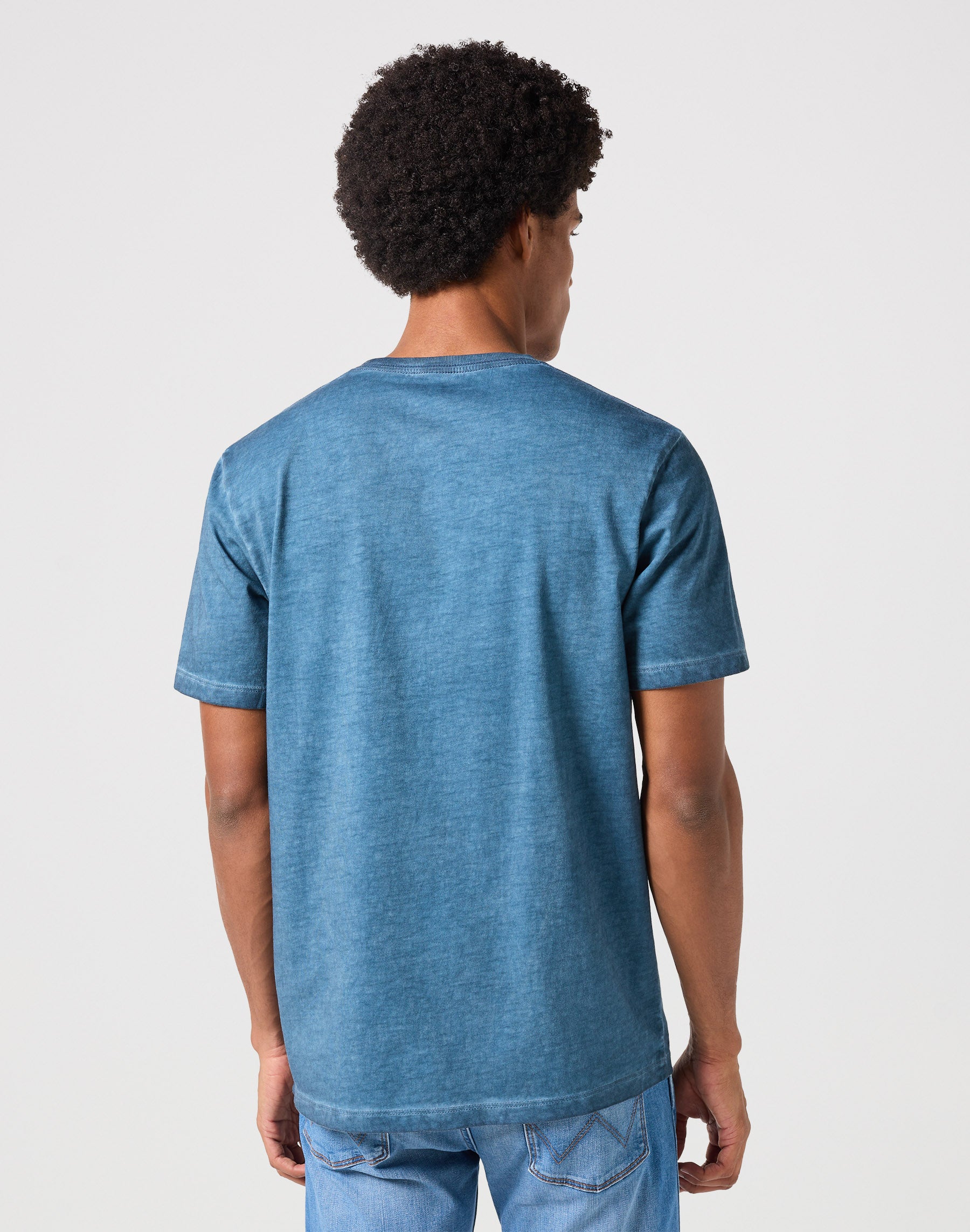 Graphic Tee in Dark Denim T-shirts Wrangler   