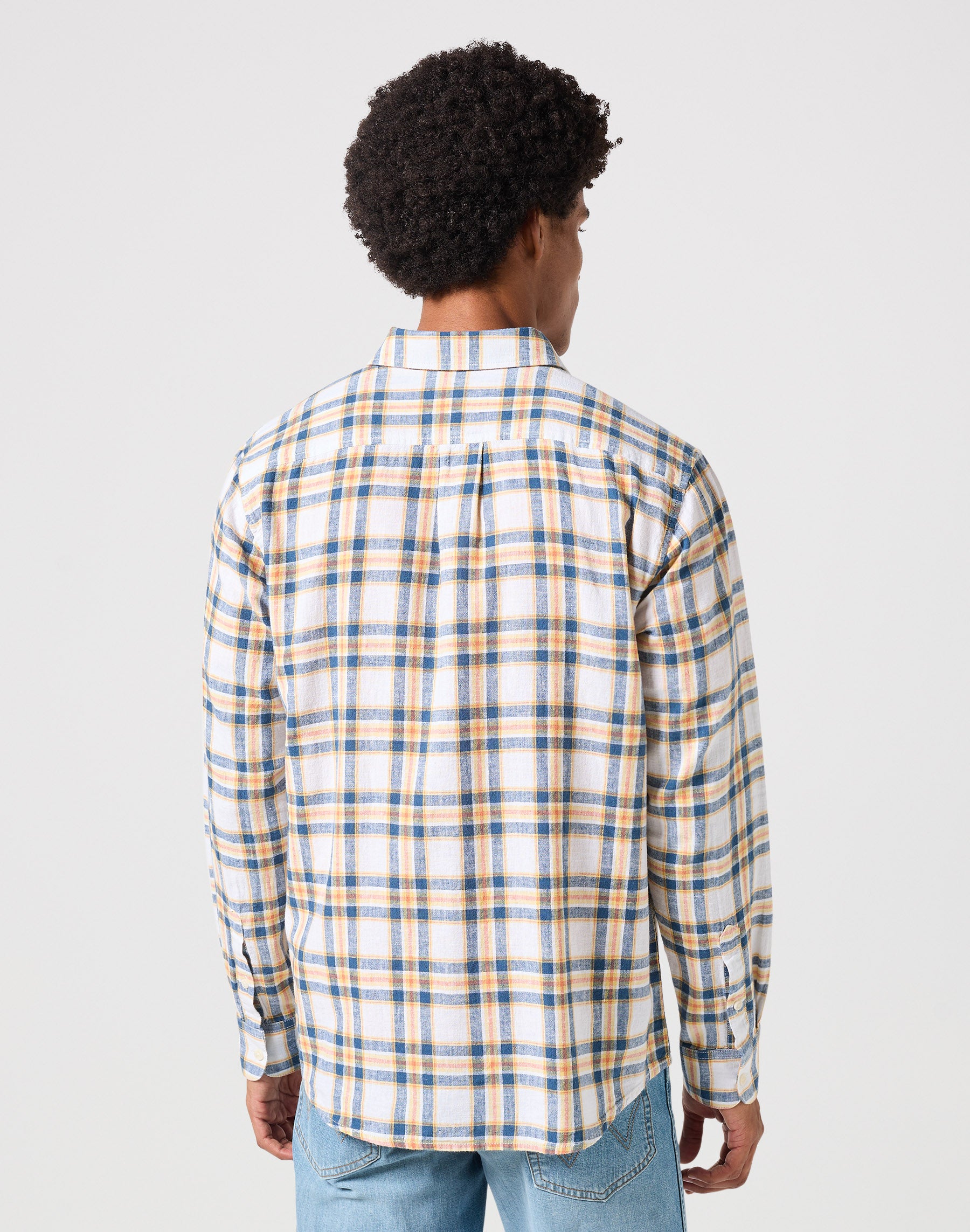 Chemise à manches longues One Pocket in White Chemises Wrangler   