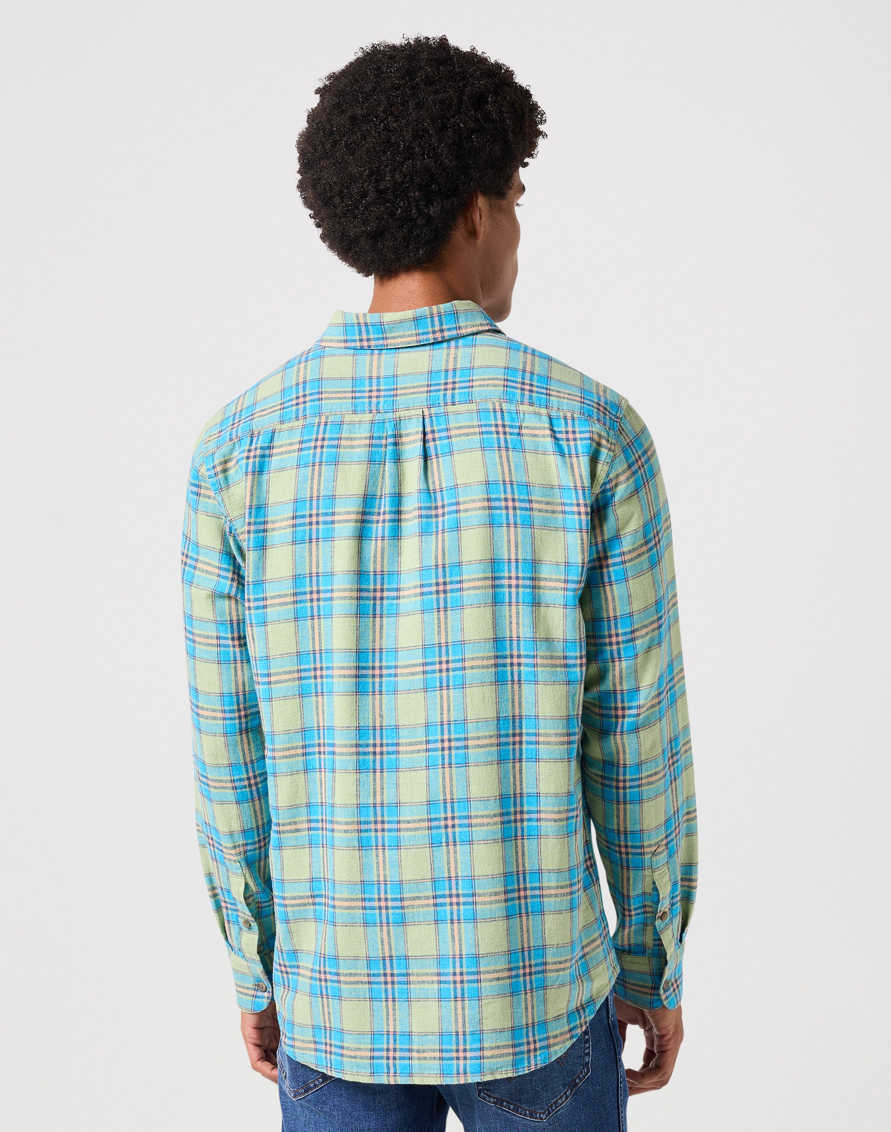 Chemise à manches longues One Pocket in Reseda Chemises Wrangler   