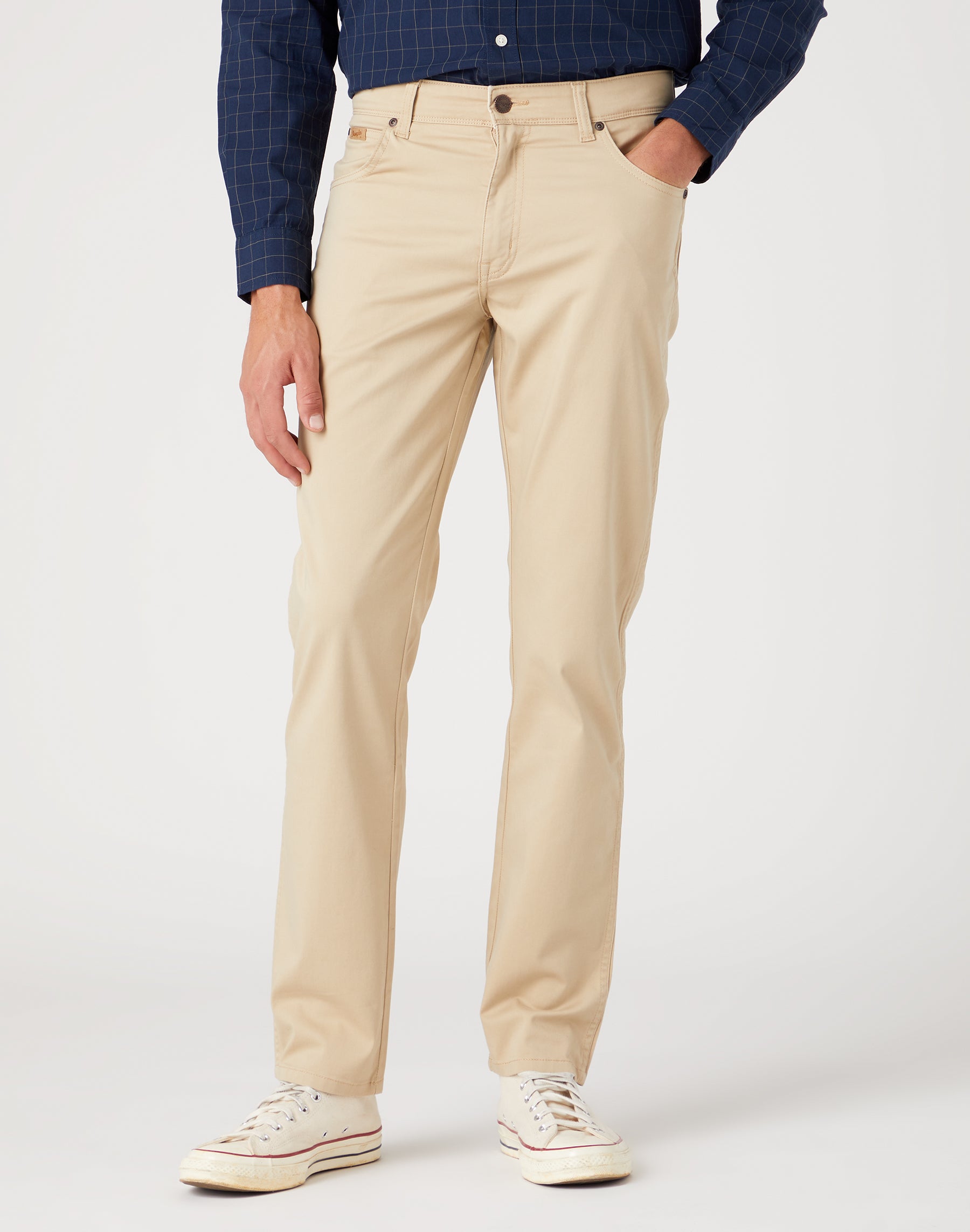 Texas Low Stretch in Plaza Taupe Pantalon Wrangler   