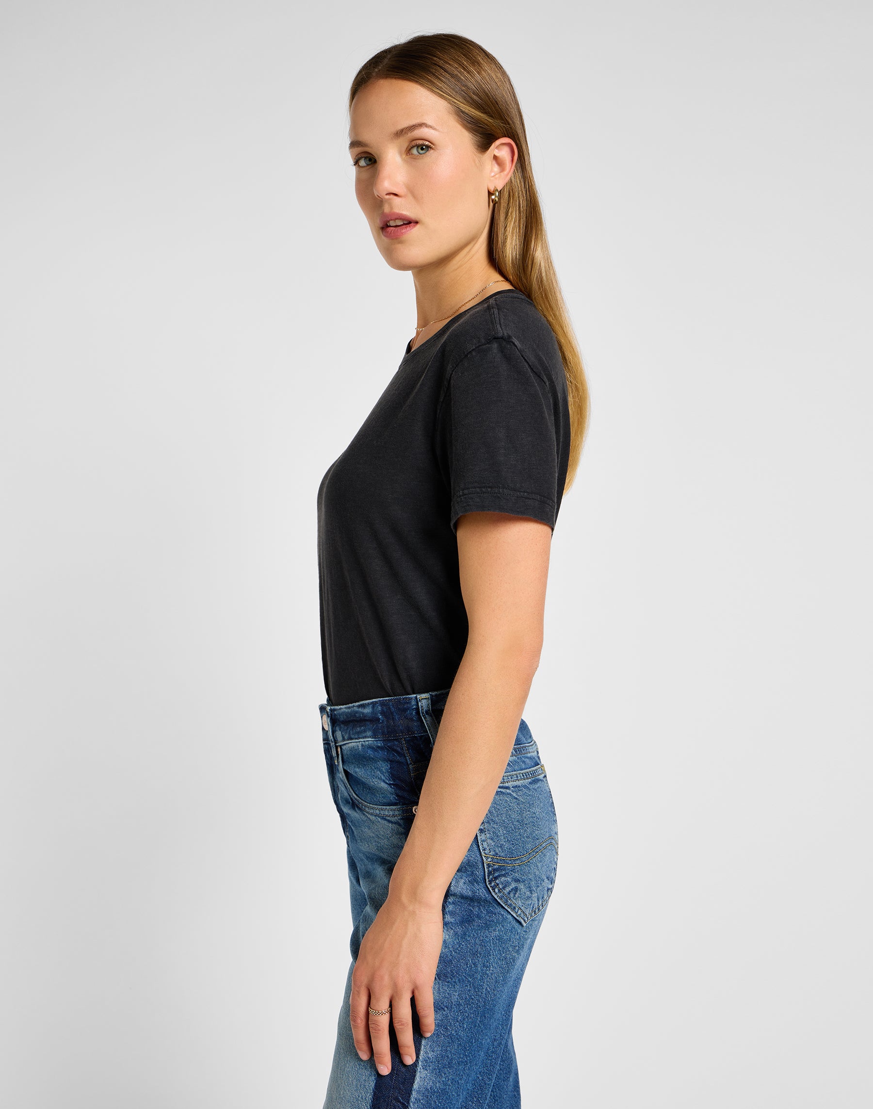 Perfect Tee in Unionall Black T-shirts Lee   