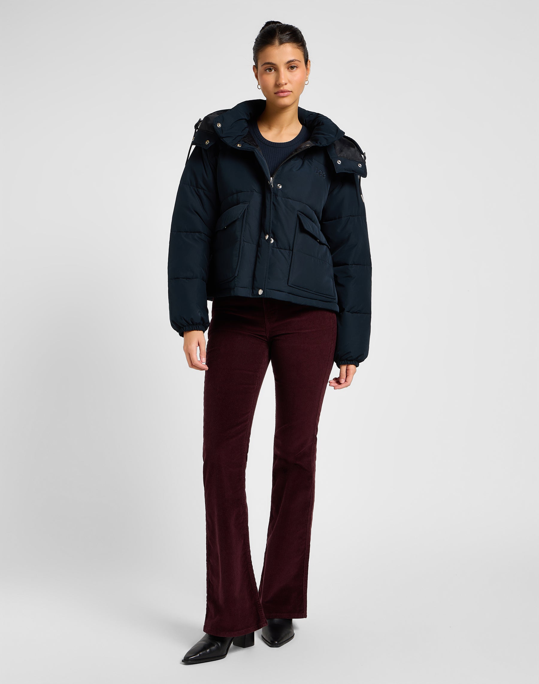 Breese en pantalon Velvet Beet Lee   