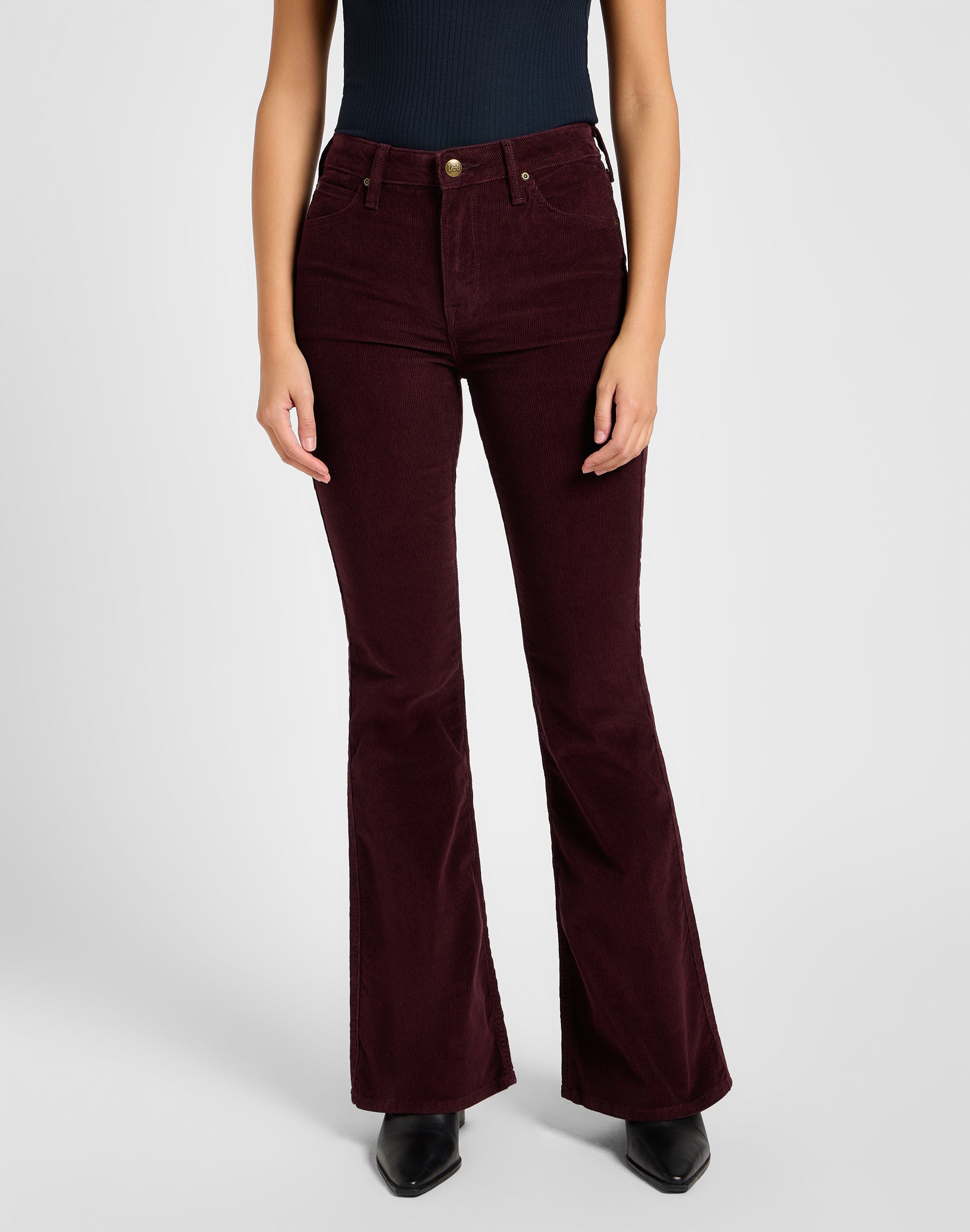 Breese en pantalon Velvet Beet Lee   